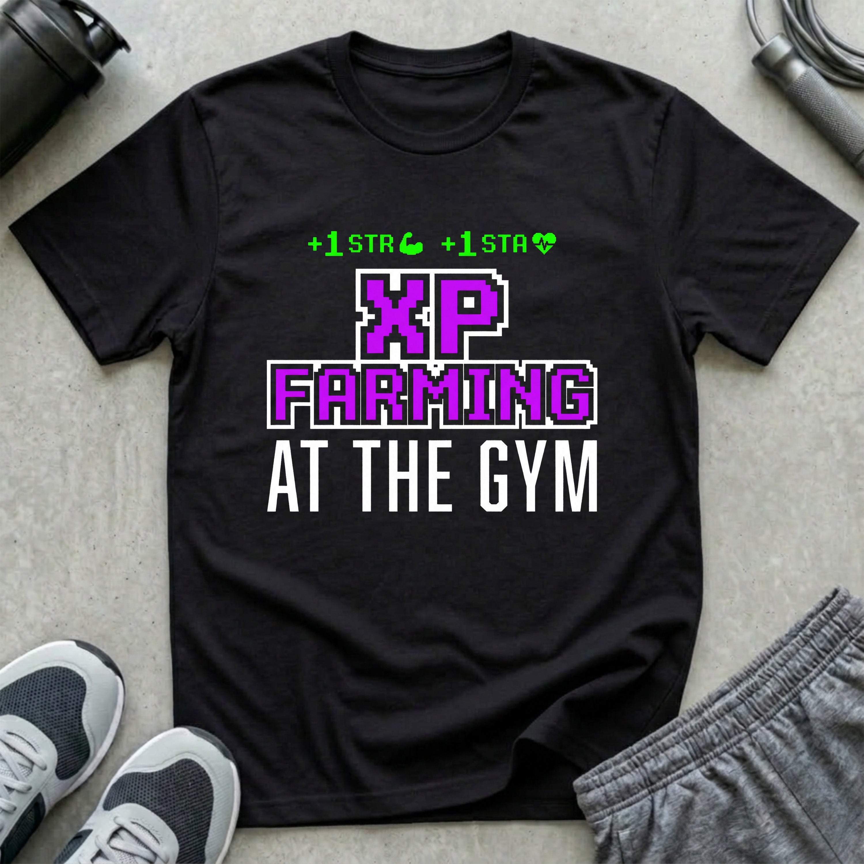 XP Farming at the Gym T-Shirt