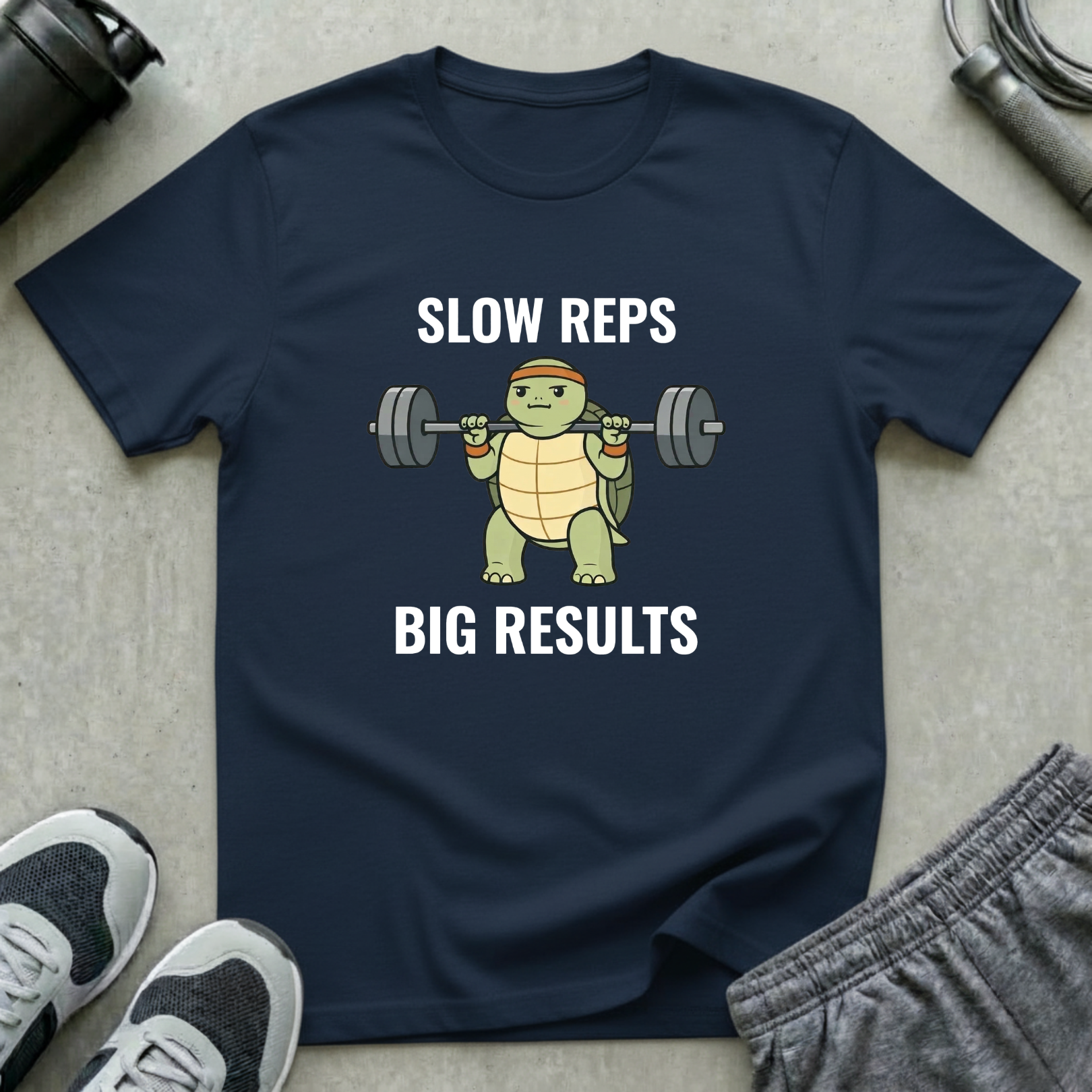 Slow Reps Big Result T-Shirt