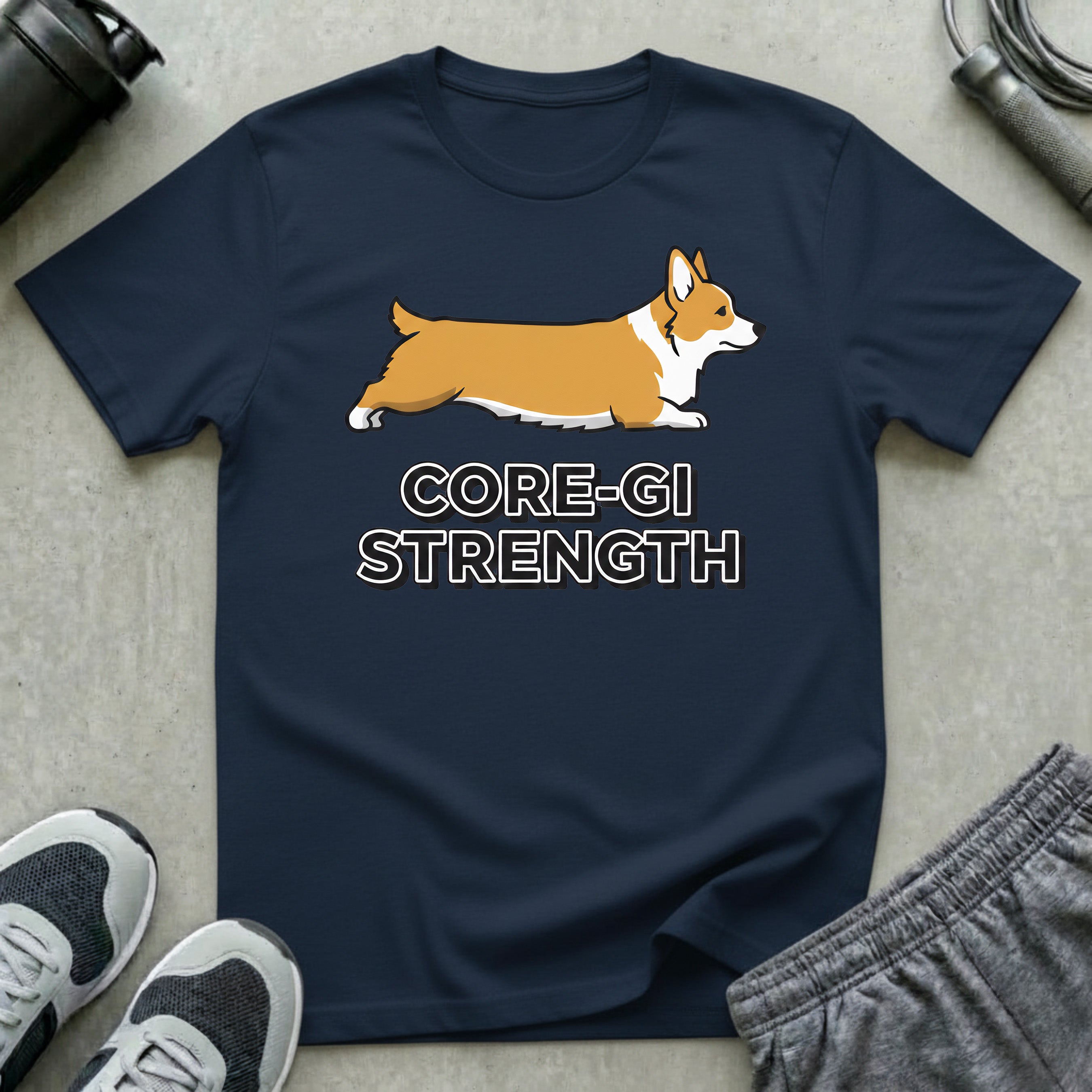 Corgi Strength T-Shirt