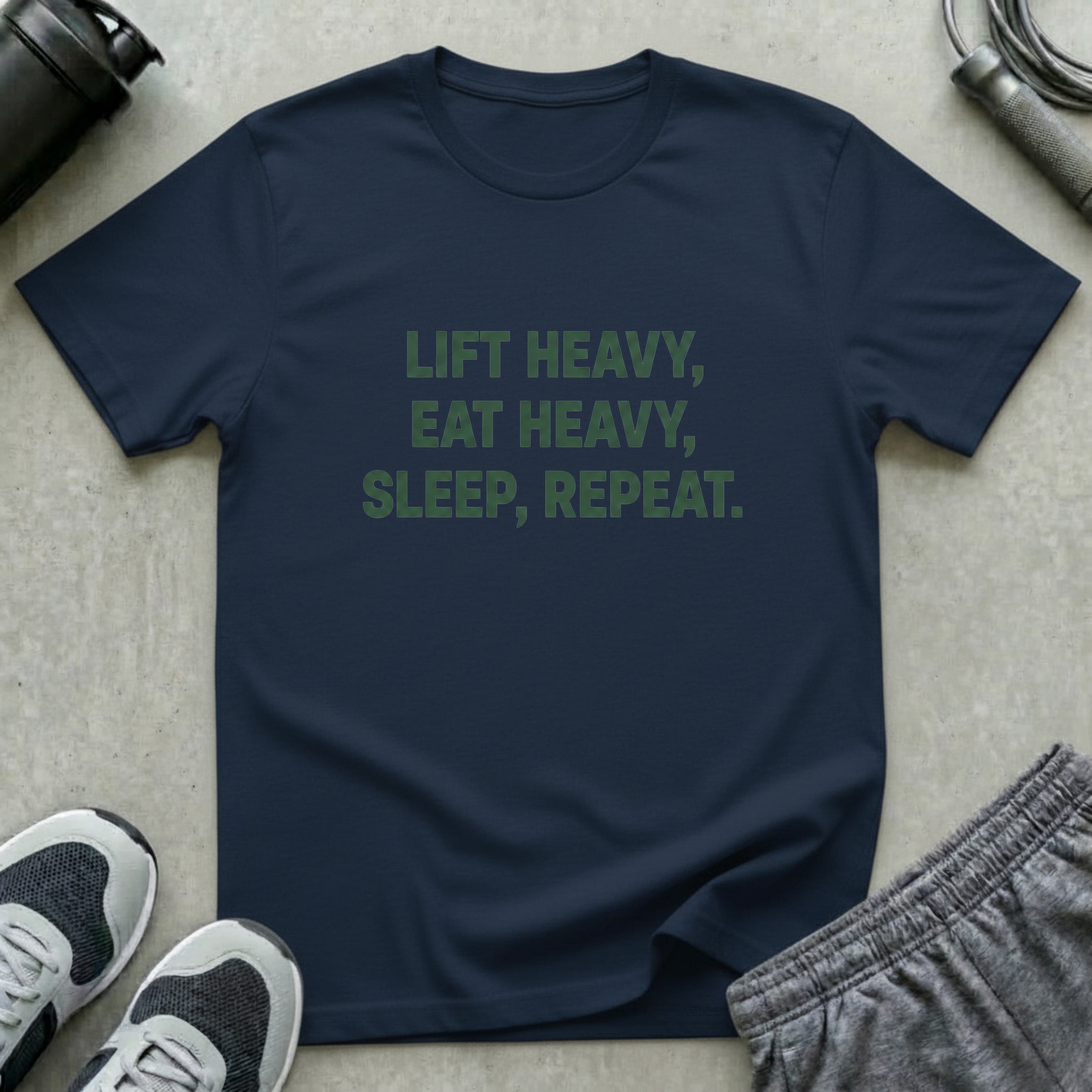 Lift Heavy Repeat T-Shirt