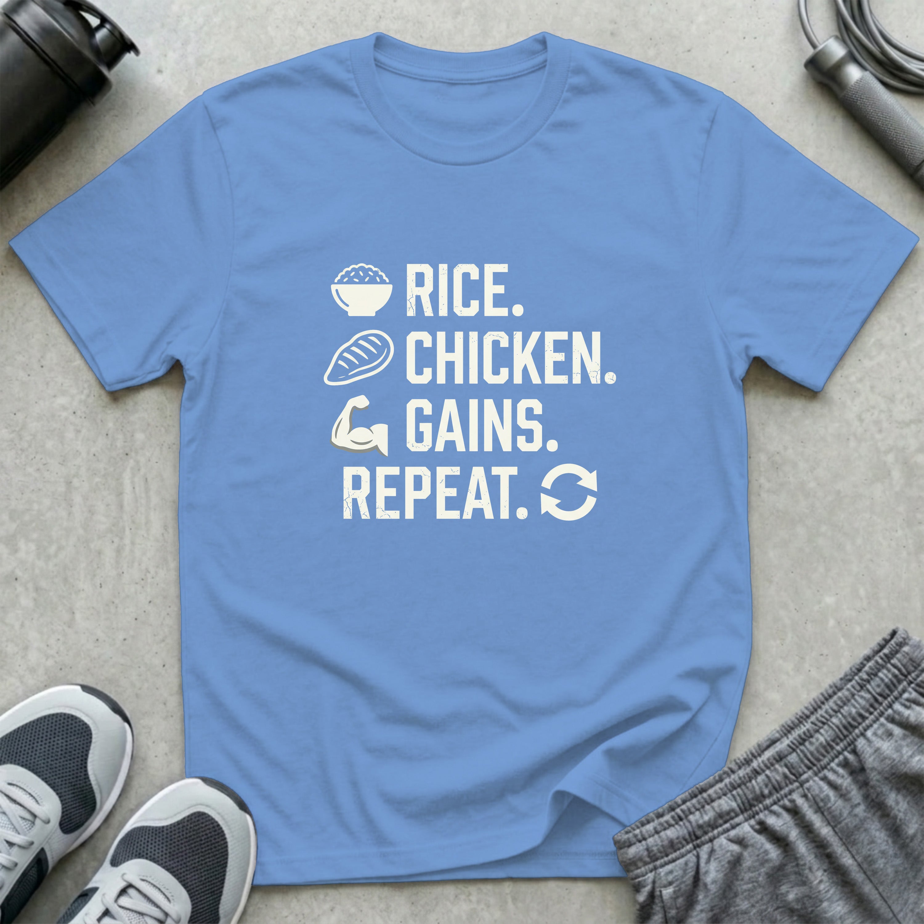 Rice Chicken Gains Repeat T-Shirt