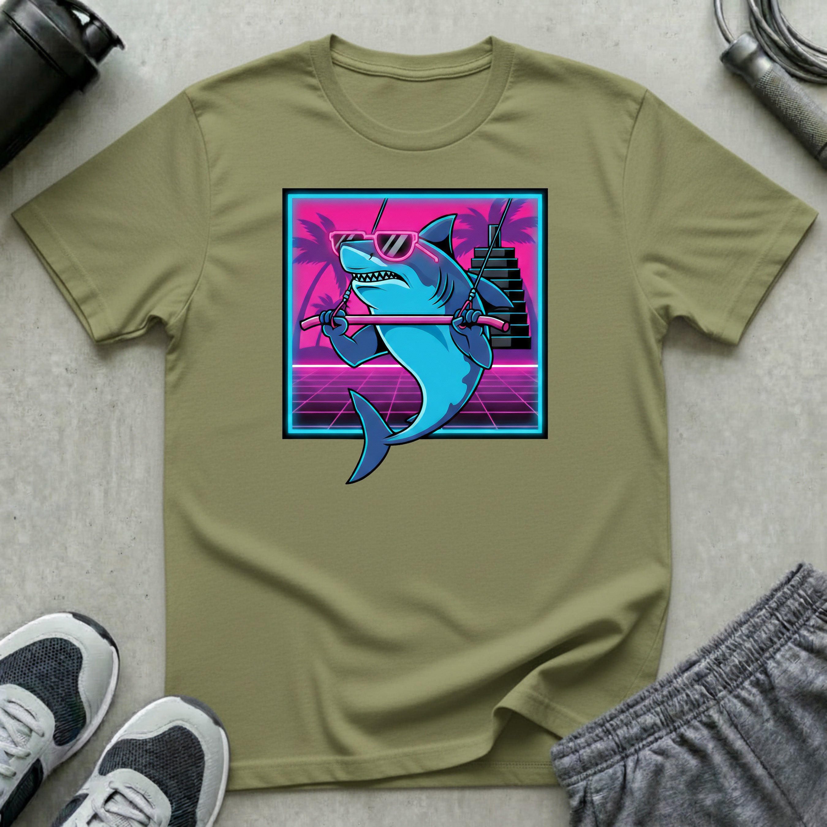 Neon Shark T-Shirt