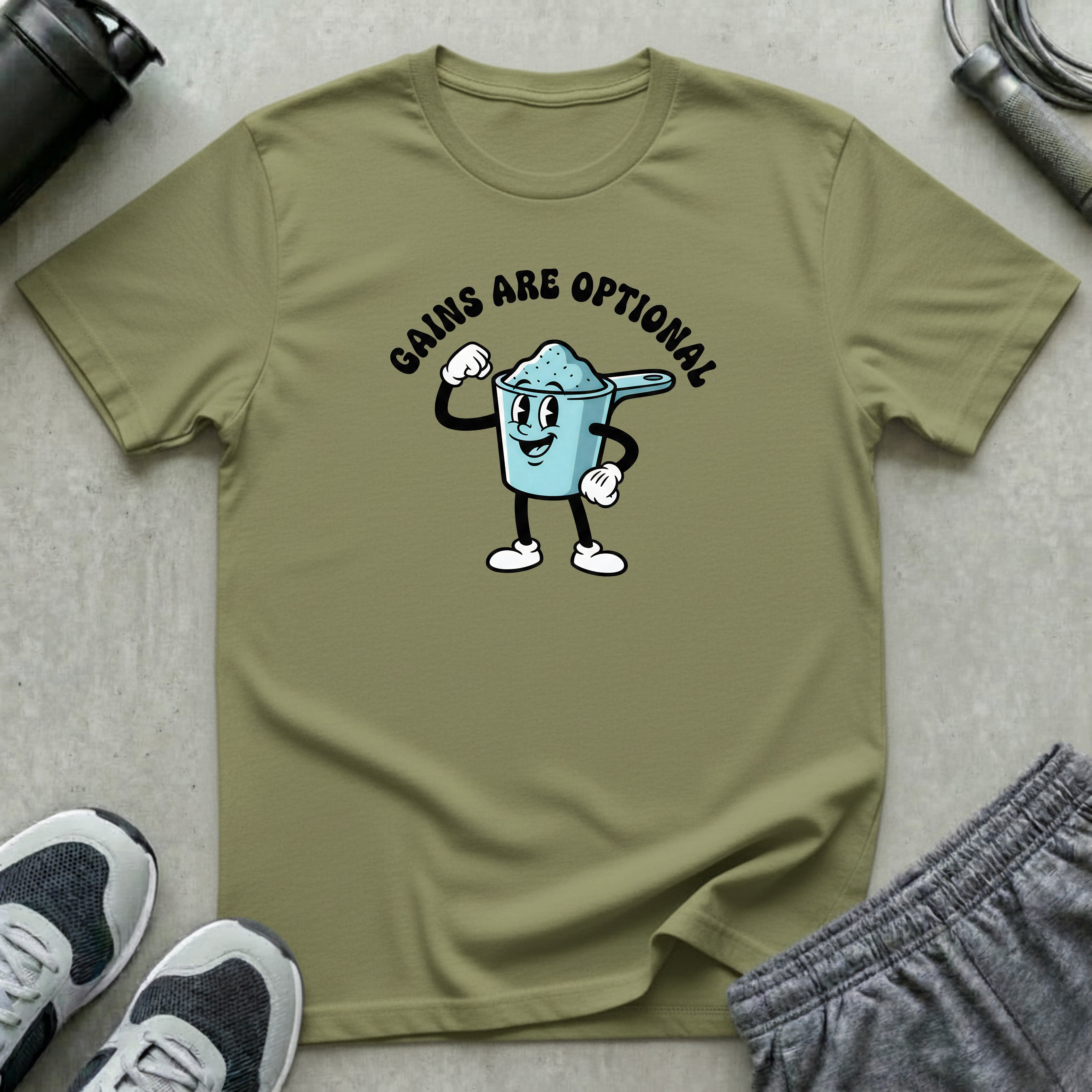 Gains Are Optional T-Shirt