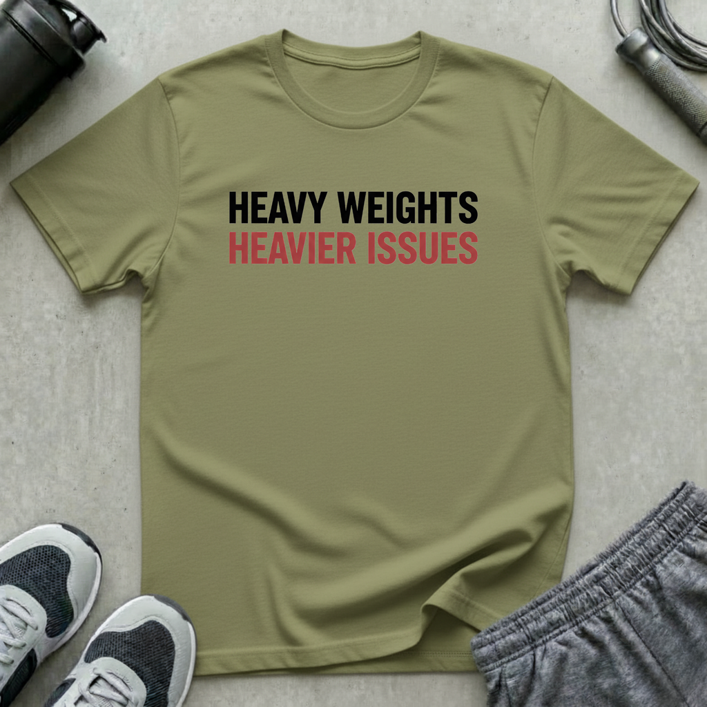 Heavy Weights Heavier Issues T-Shirt