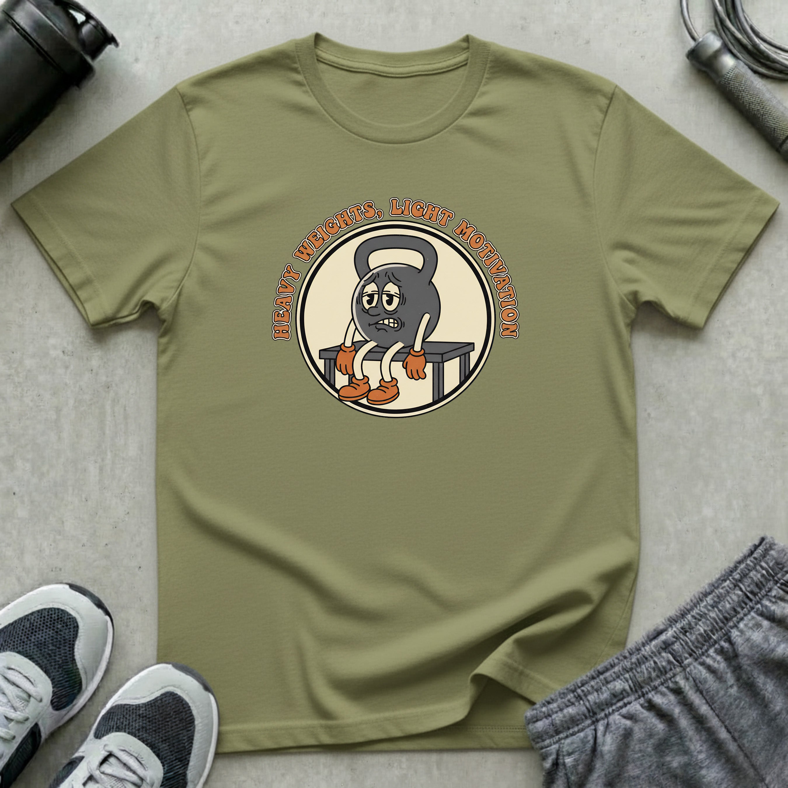 Heavy Weights, Light Motivation T-Shirt