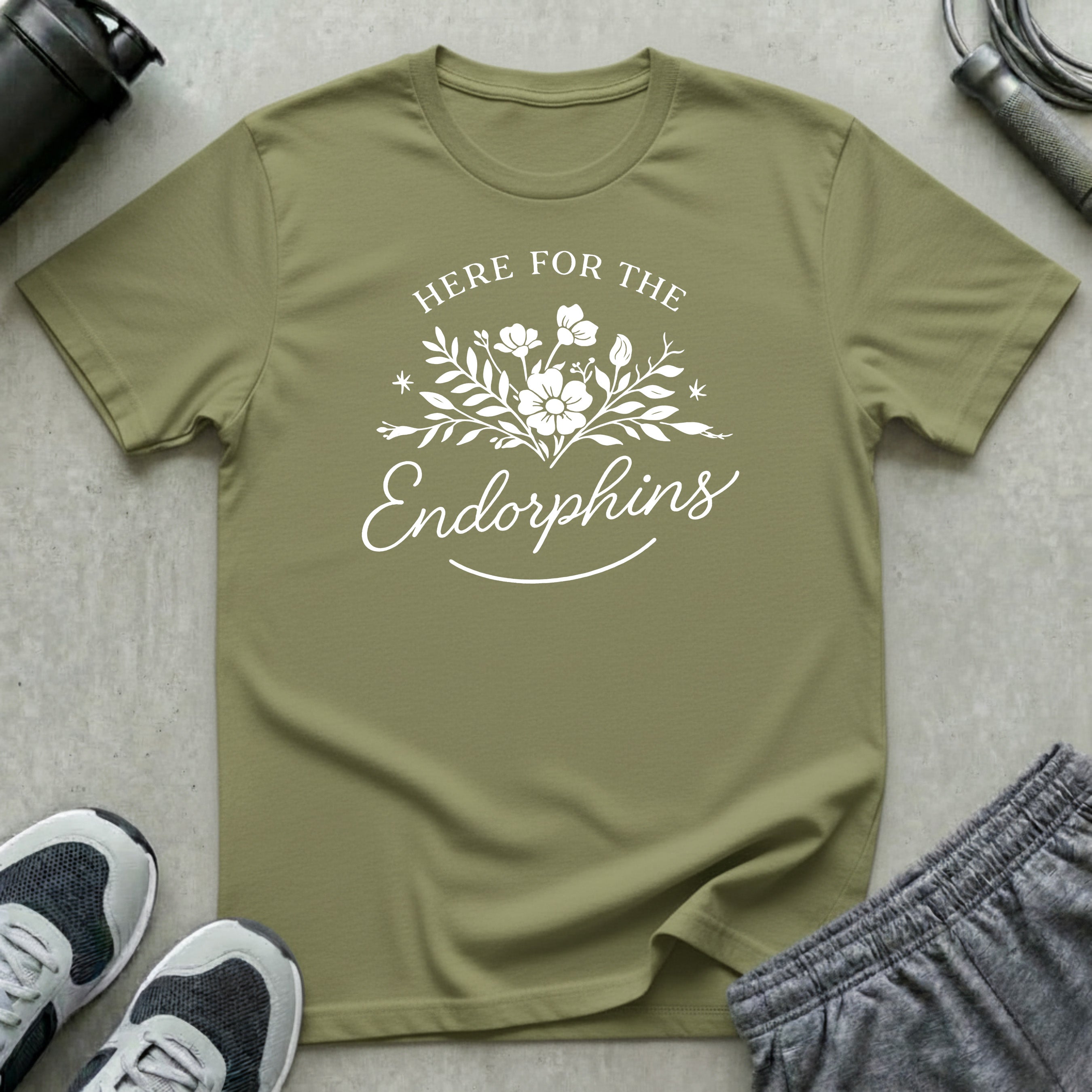 Here For the Endorphins T-Shirt