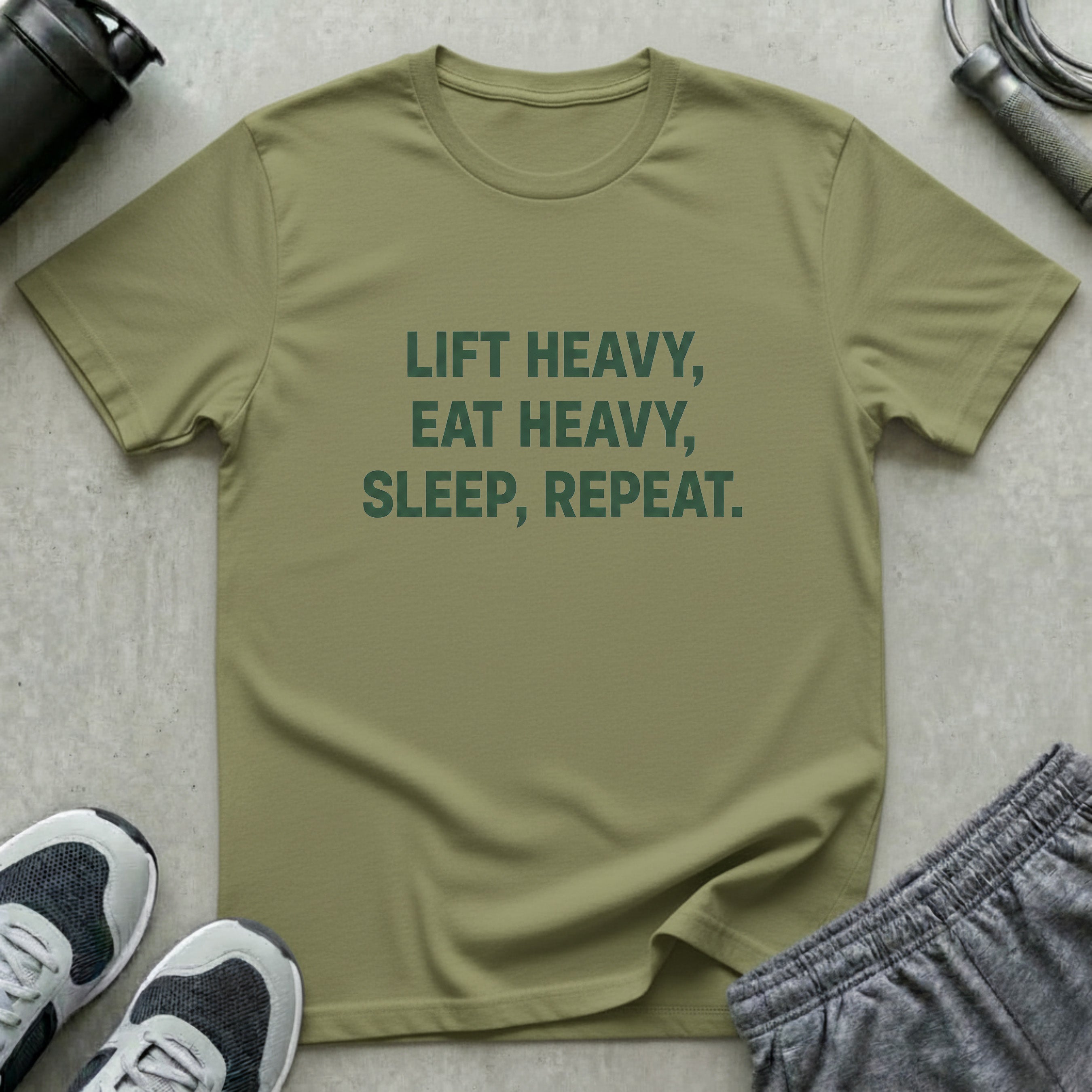 Lift Heavy Repeat T-Shirt