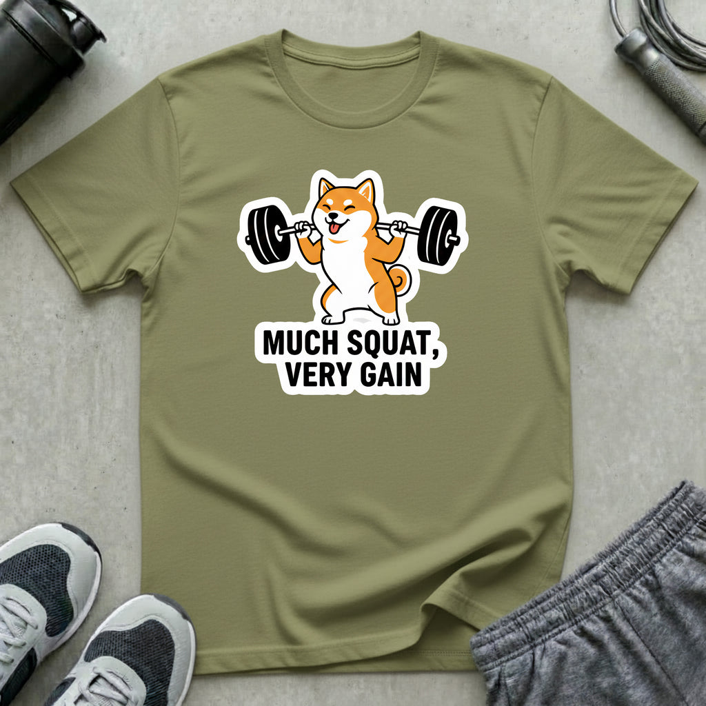 Much Squat, Very Gain T-Shirt