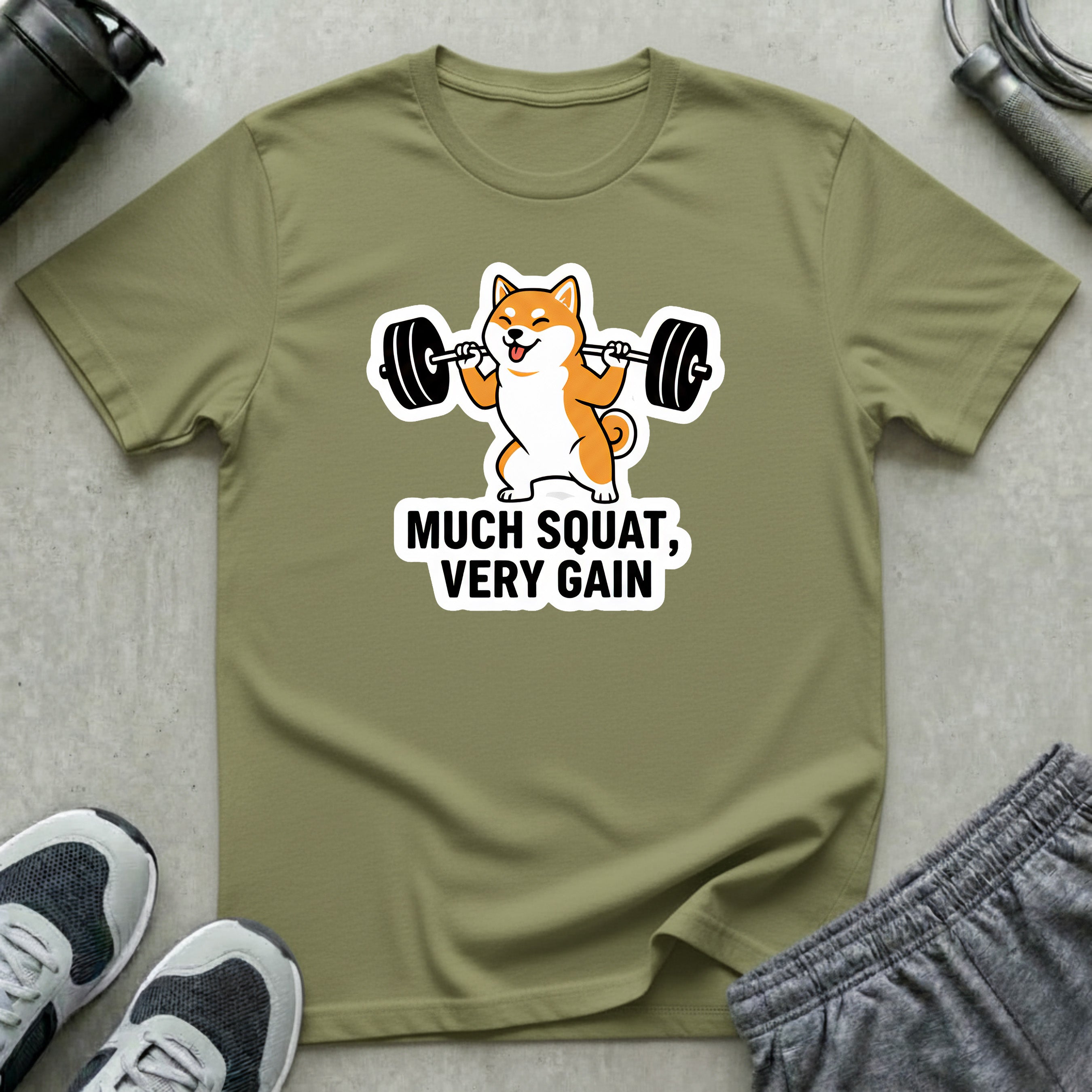 Much Squat, Very Gain T-Shirt