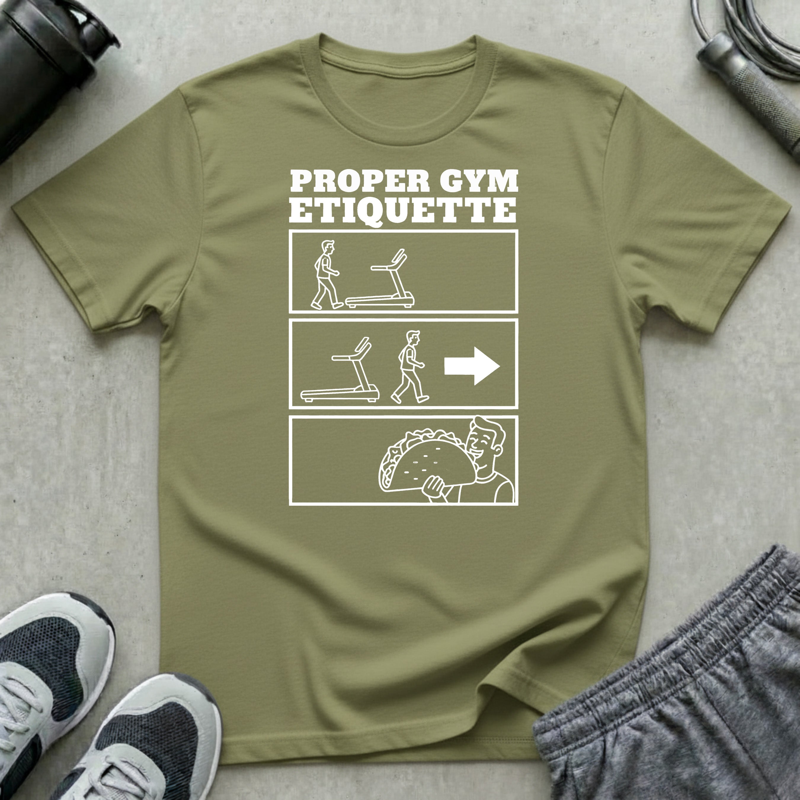 Proper Gym Etiquette T-Shirt
