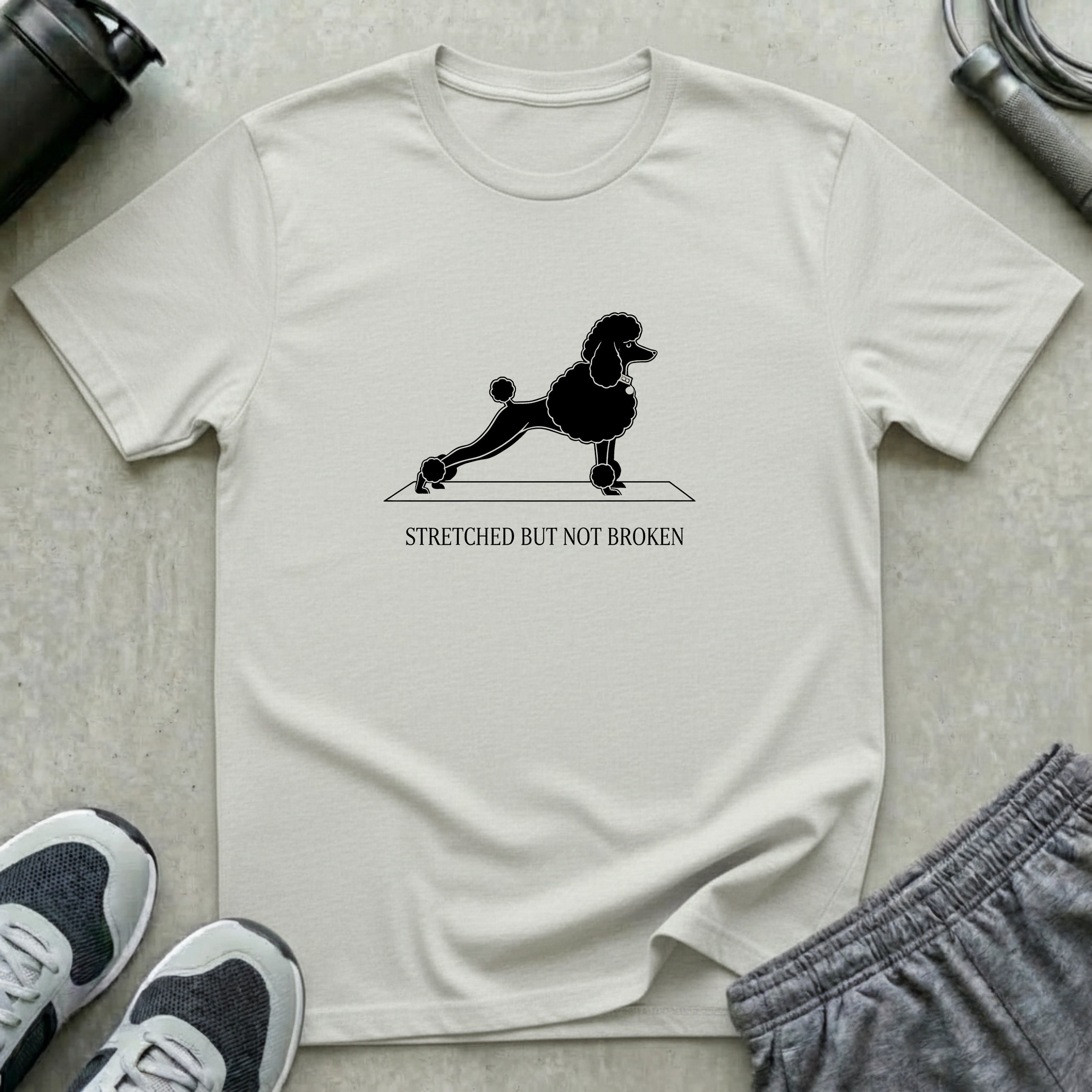 Poodle Stretched T-Shirt