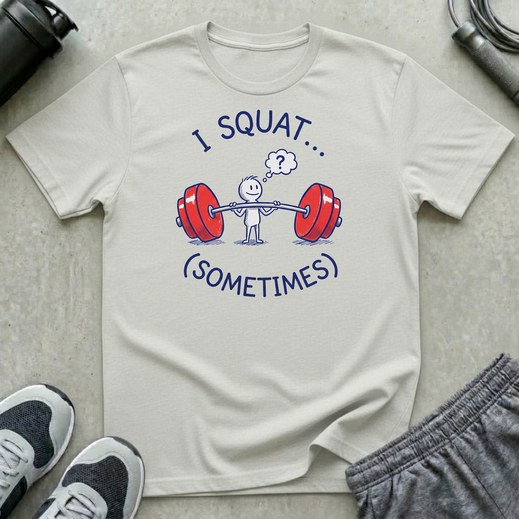 I Squat Sometimes T-Shirt
