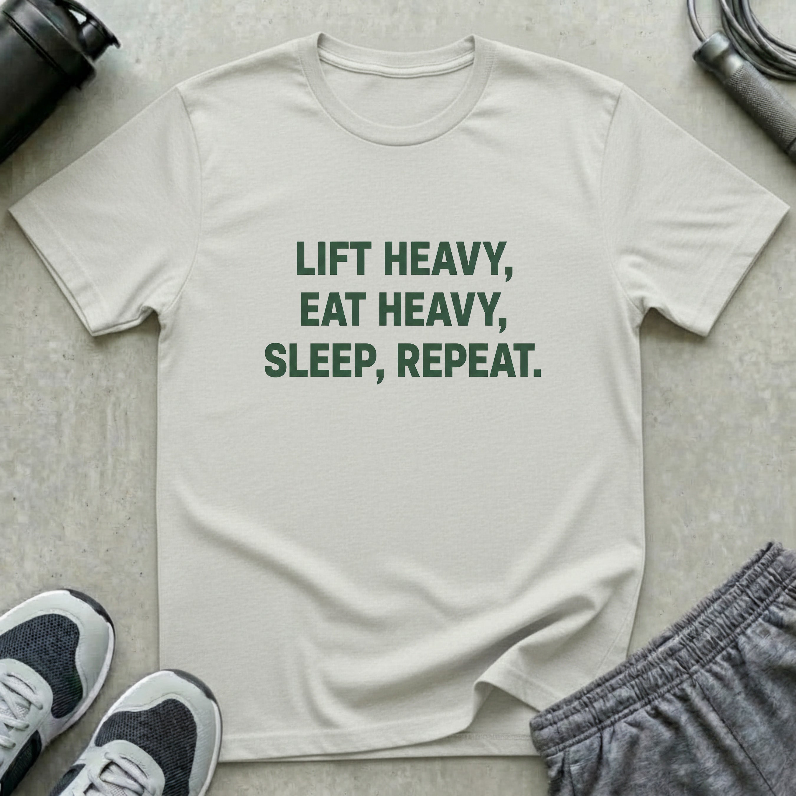 Lift Heavy Repeat T-Shirt