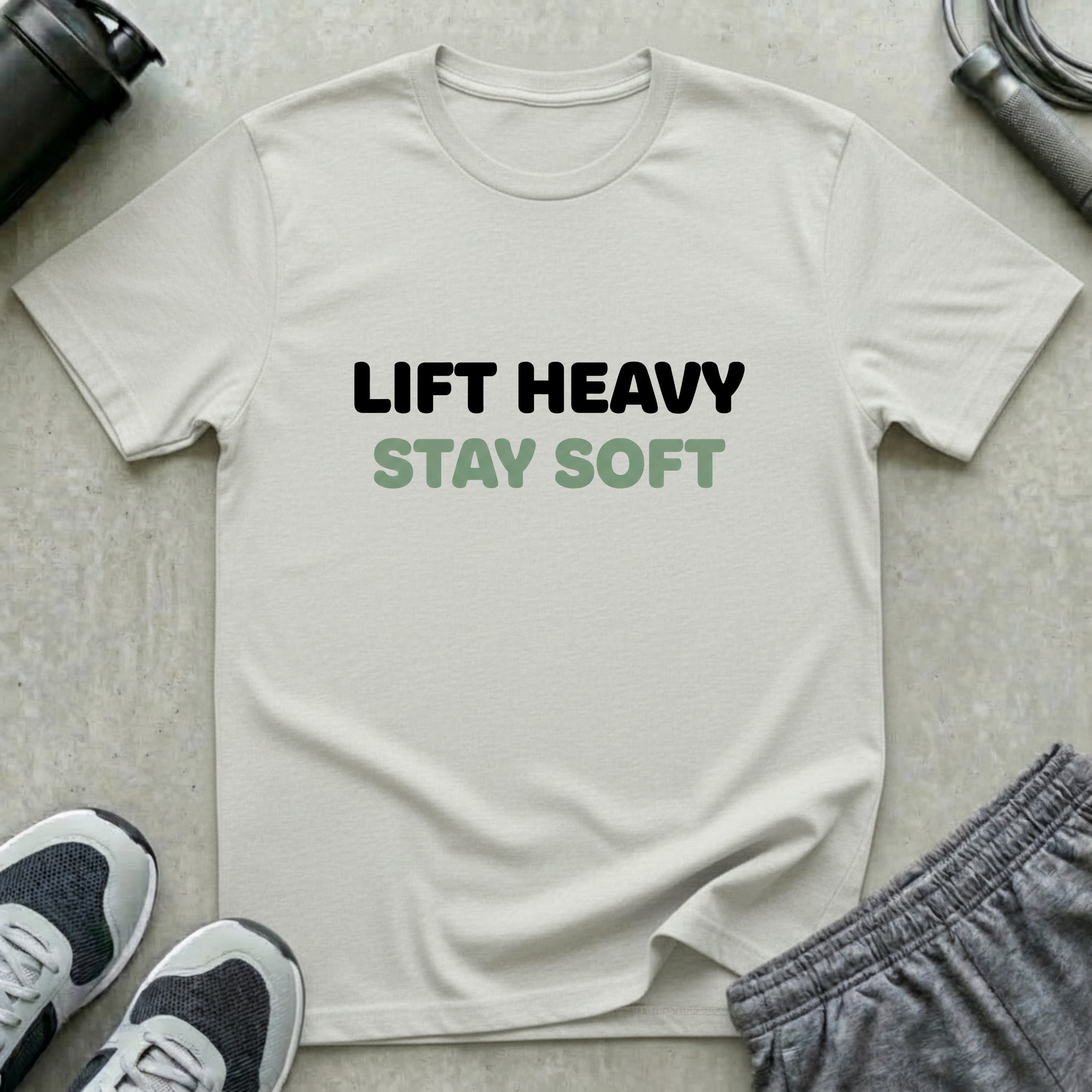 Lift Heavy Stay Soft T-Shirt