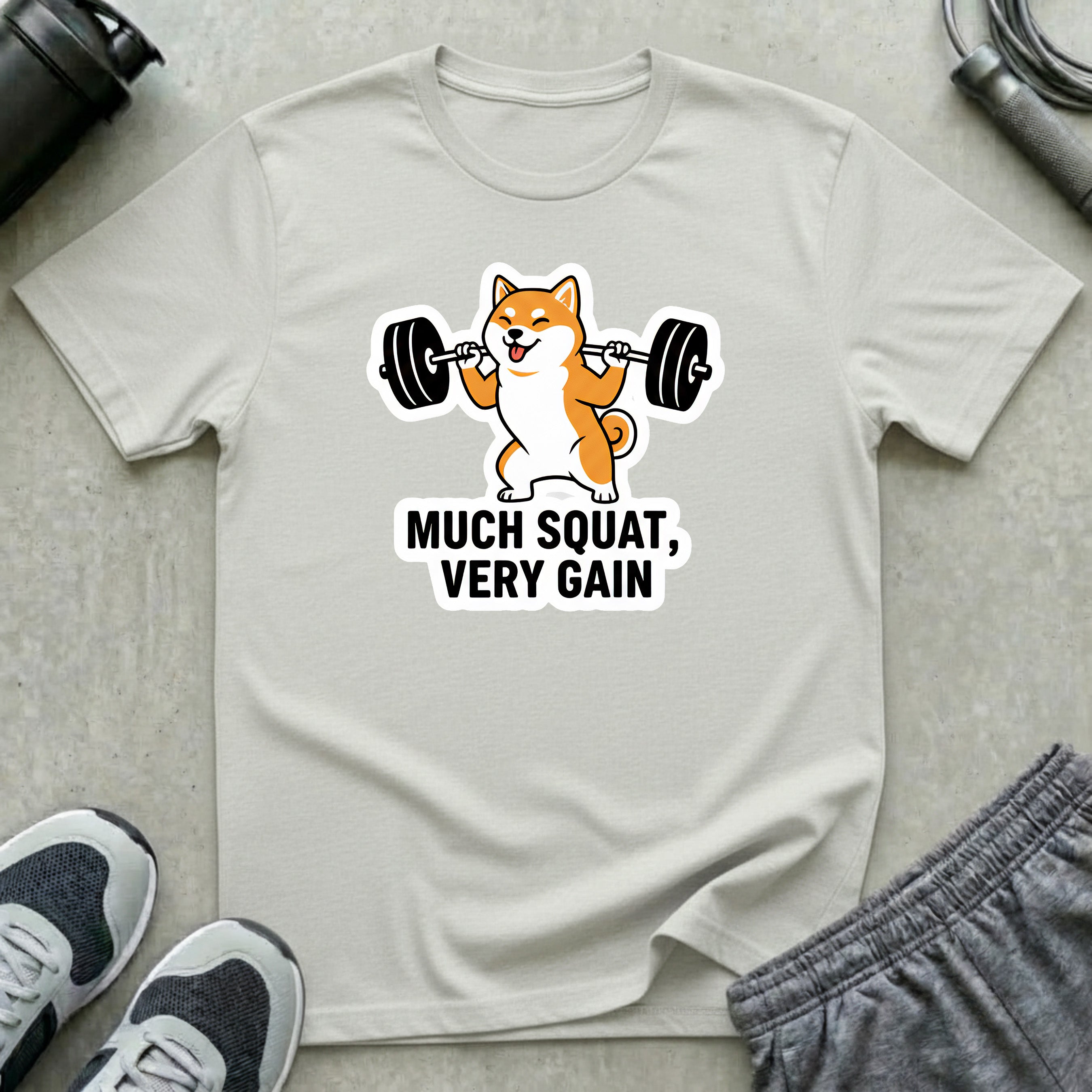 Much Squat, Very Gain T-Shirt