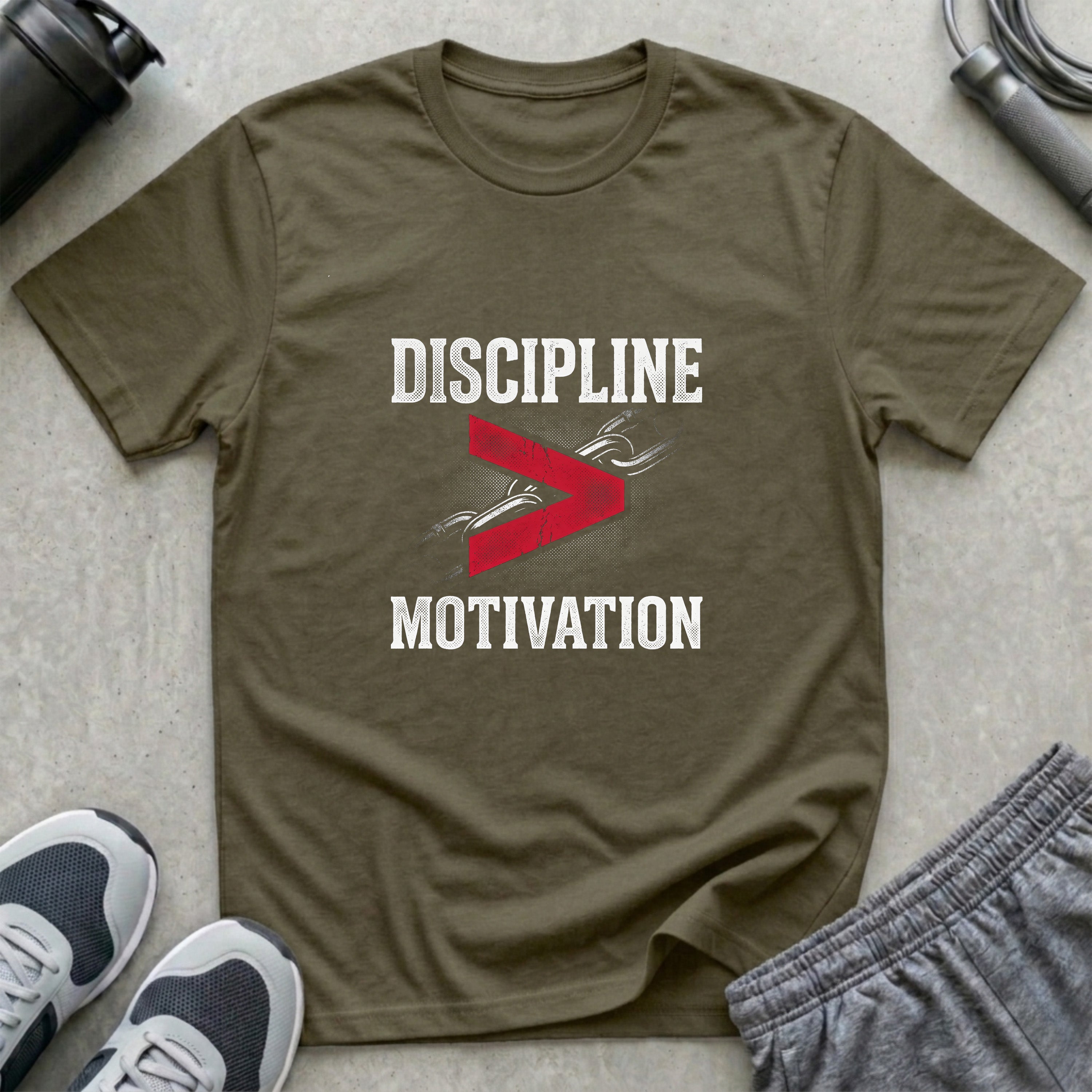 Discipline > Motivation T-Shirt