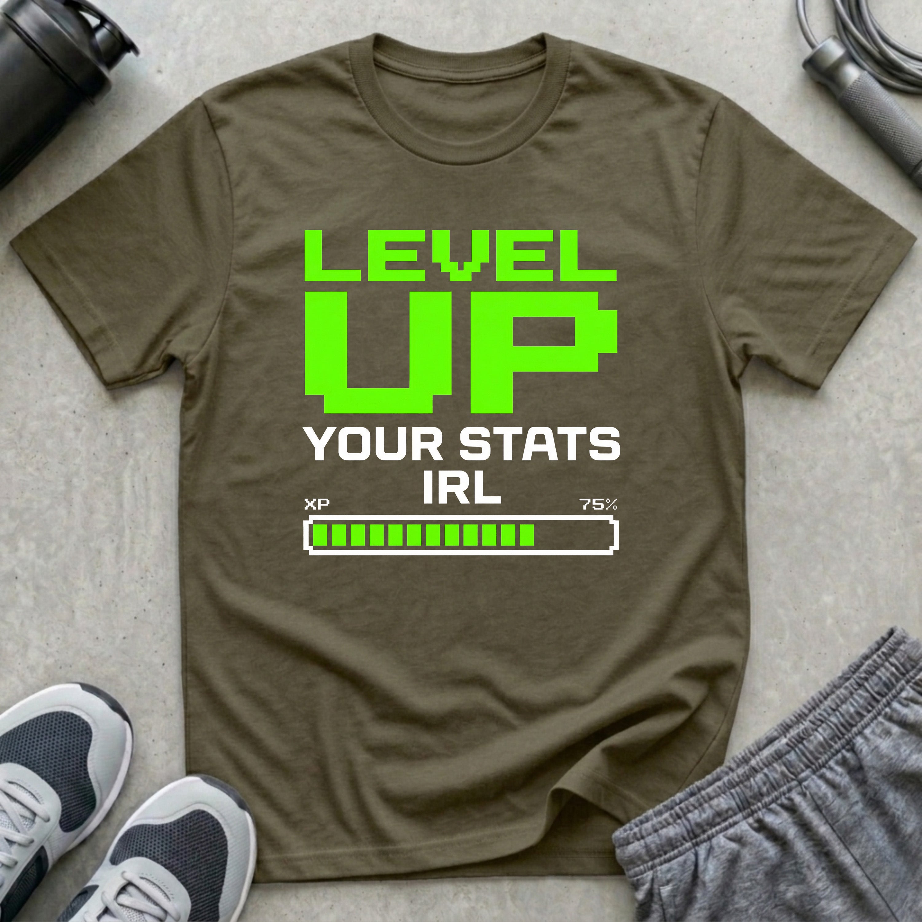 Level Up Your Stats IRL T-Shirt