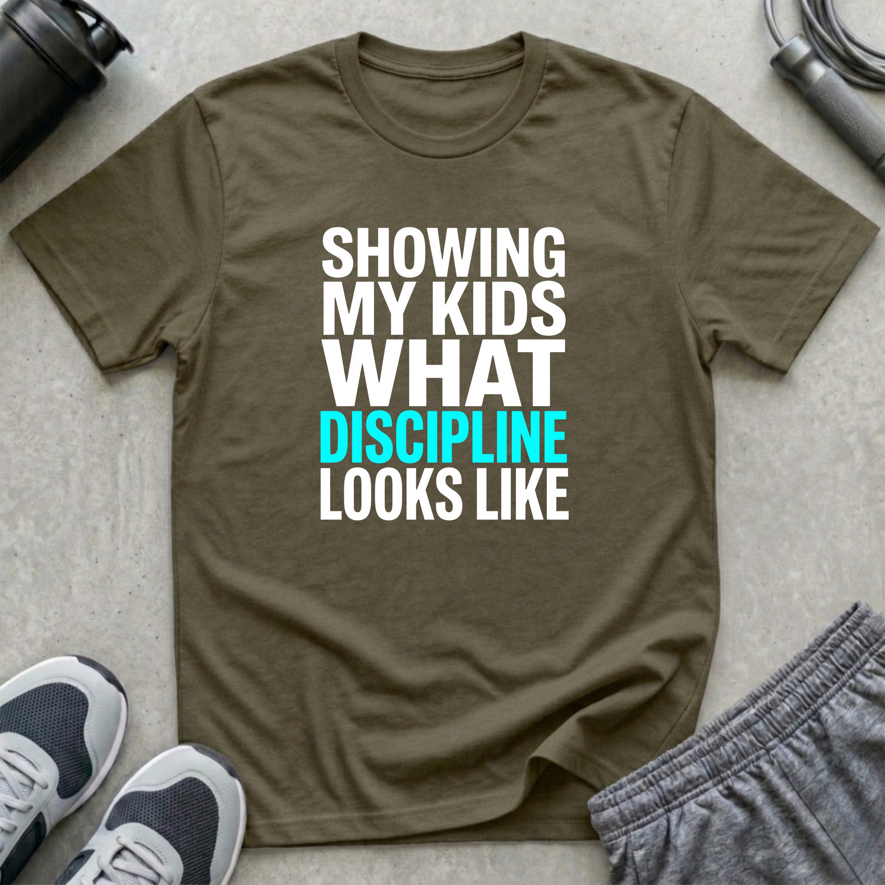 Showing My Kids What Discipline T-Shirt