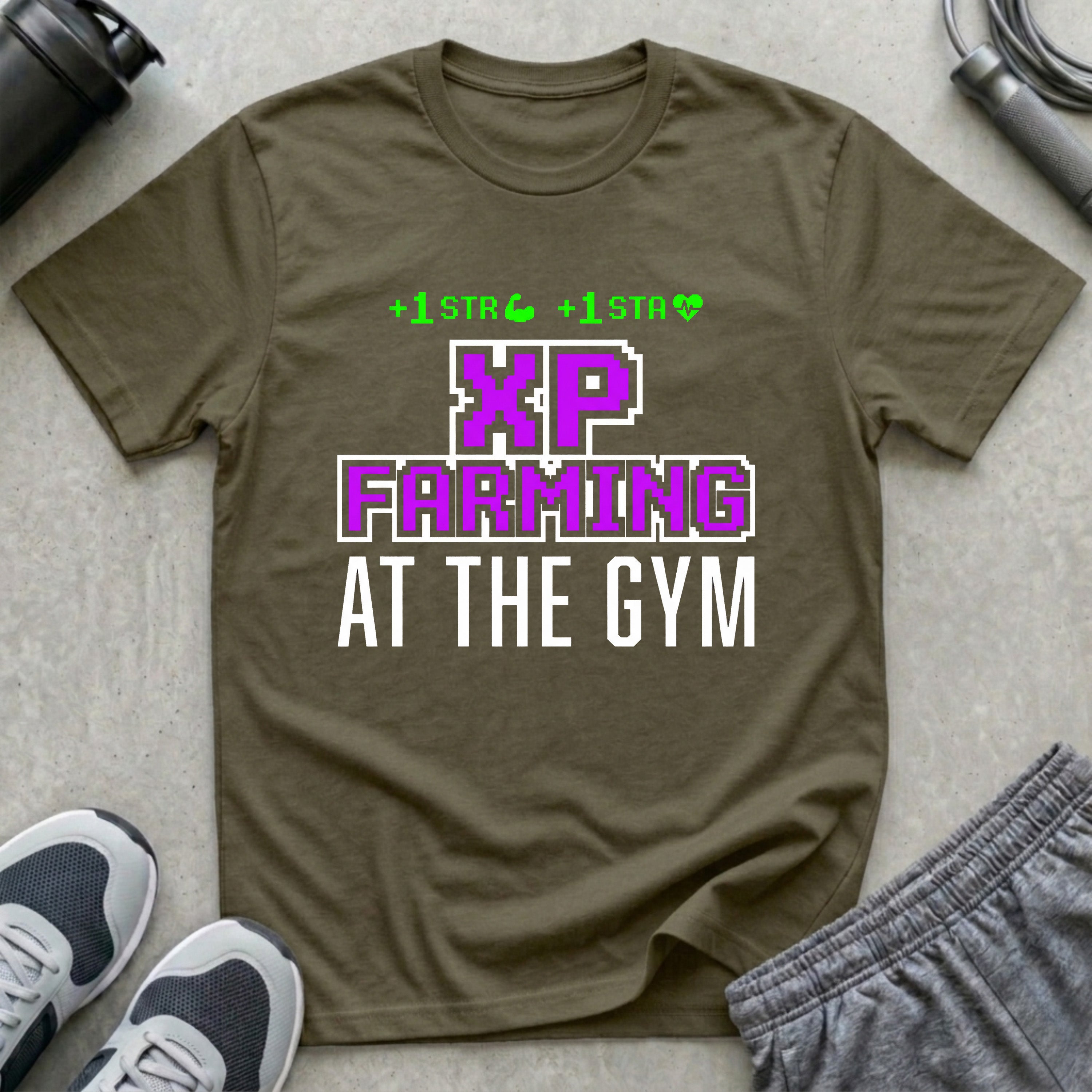 XP Farming at the Gym T-Shirt
