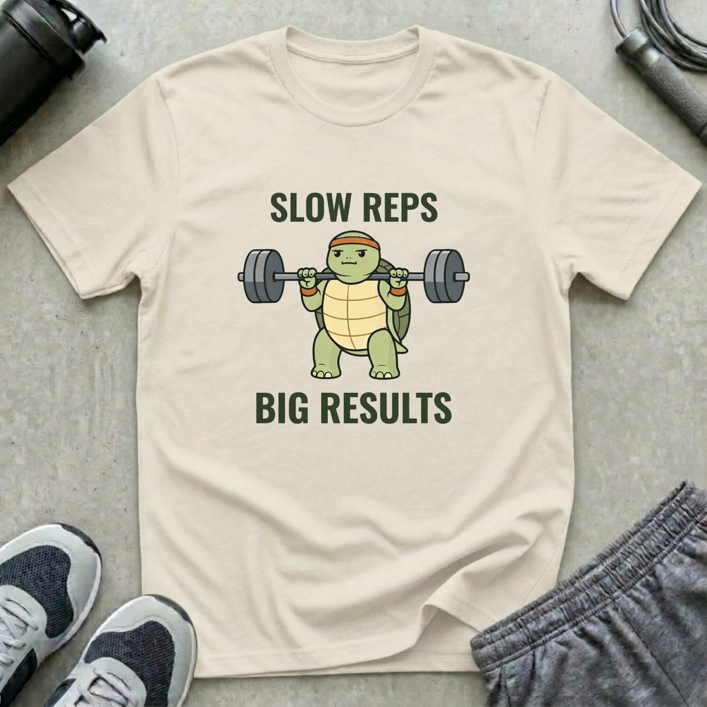 Slow Reps Big Result T-Shirt