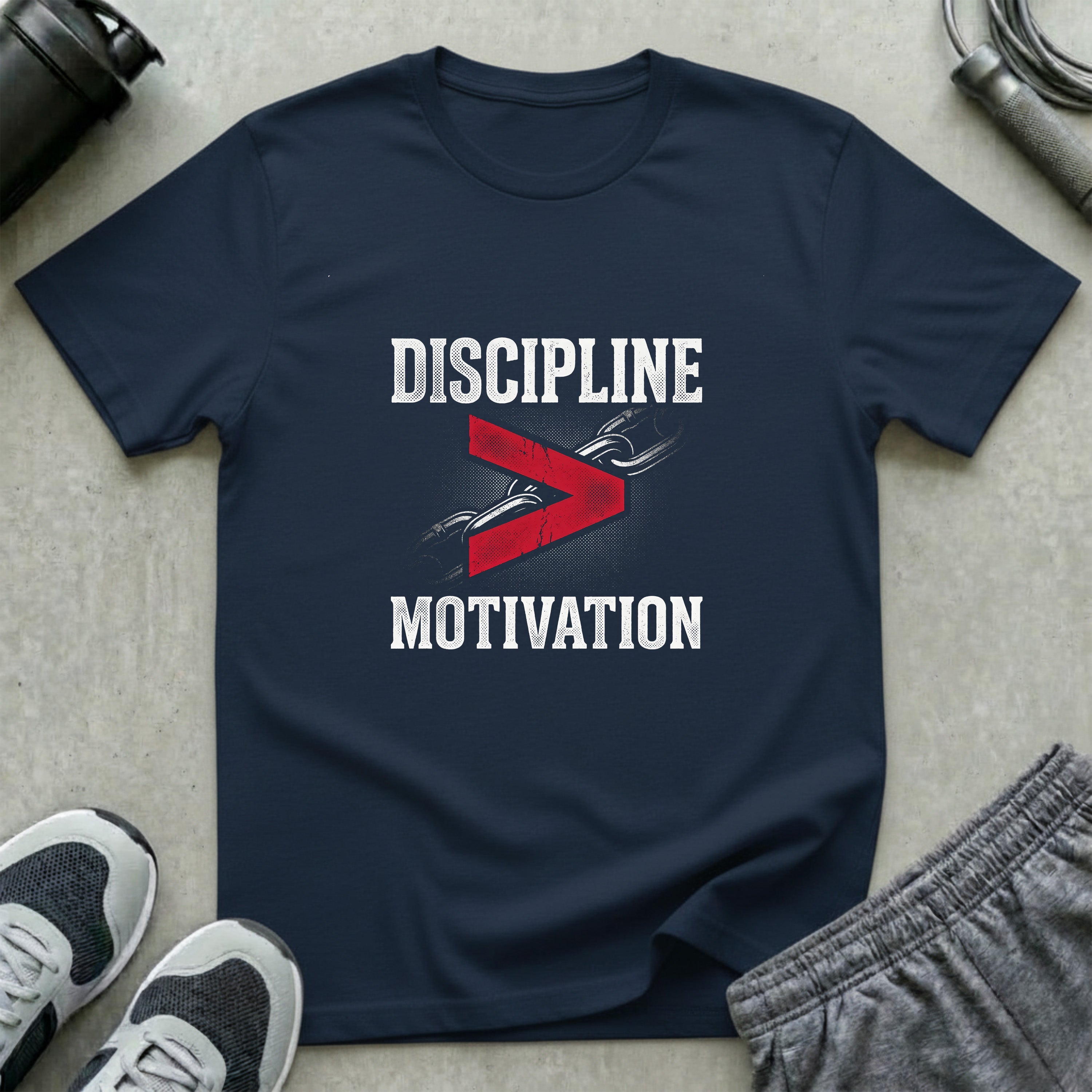 Discipline > Motivation T-Shirt