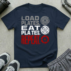 Load Plates. Eat Plates. Repeat. T-Shirt