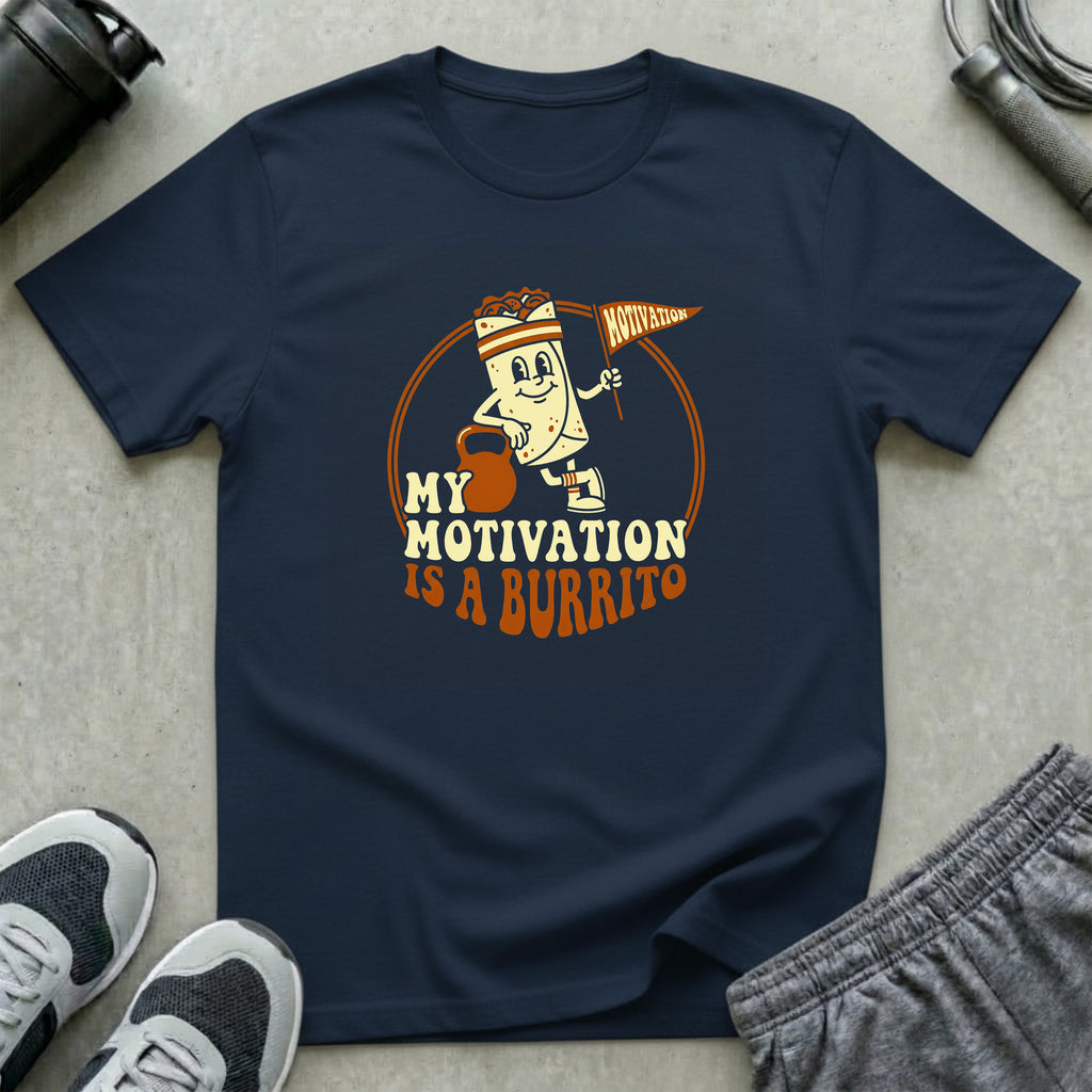 My Motivation is a Burrito T-Shirt