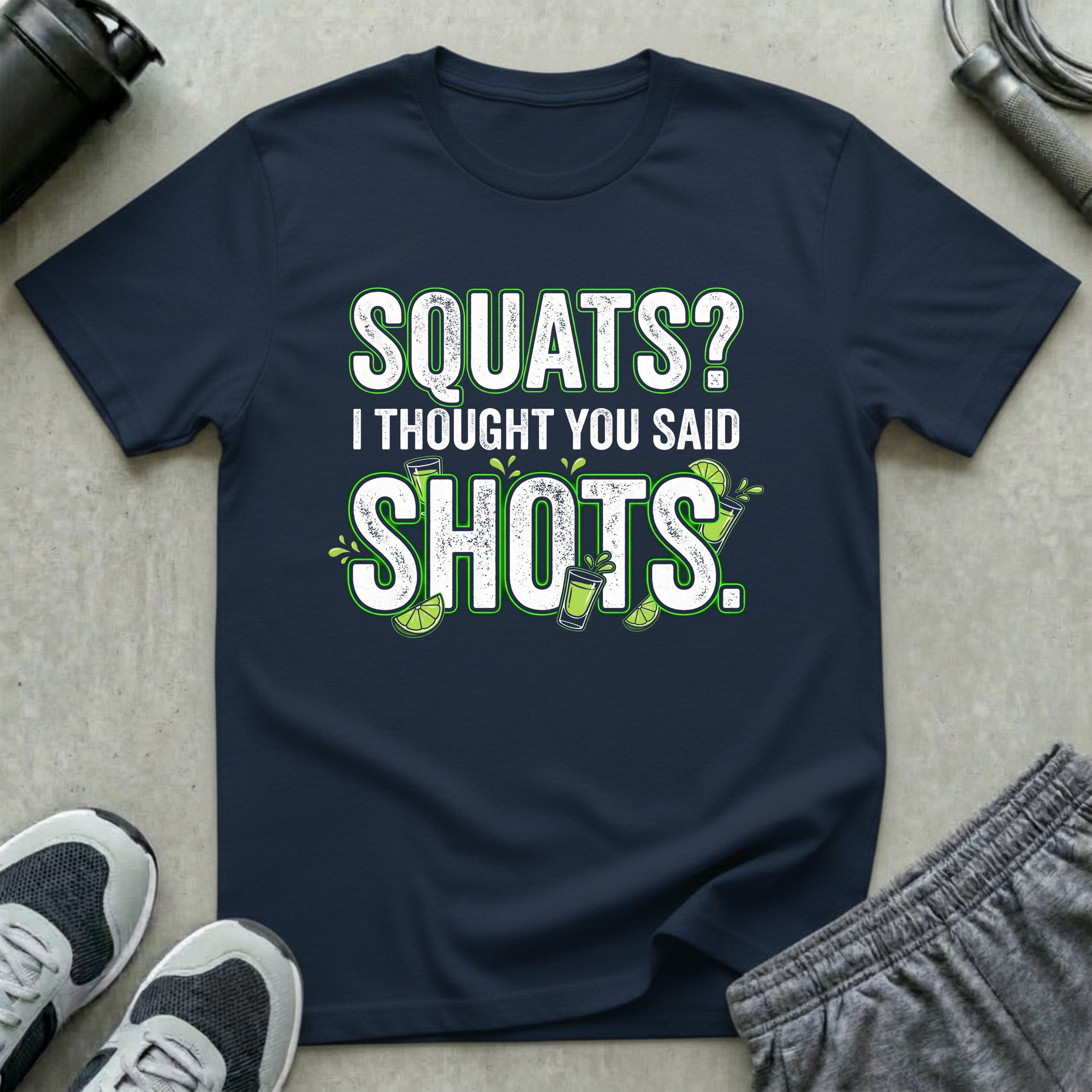 Squats? I Thought You Said Shots T-Shirt