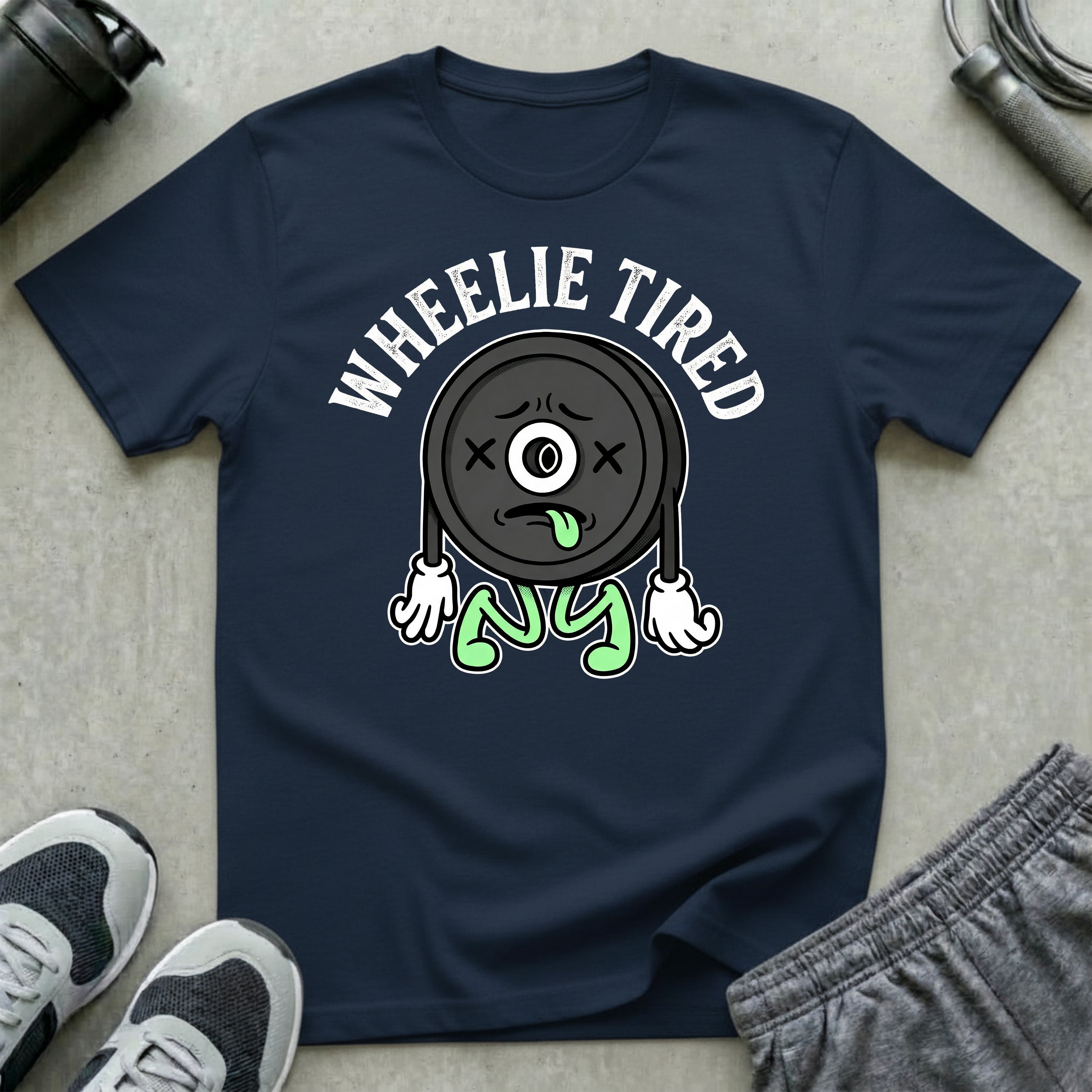 Wheelie Tired T-Shirt