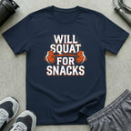 Will Squat for Snacks T-Shirt