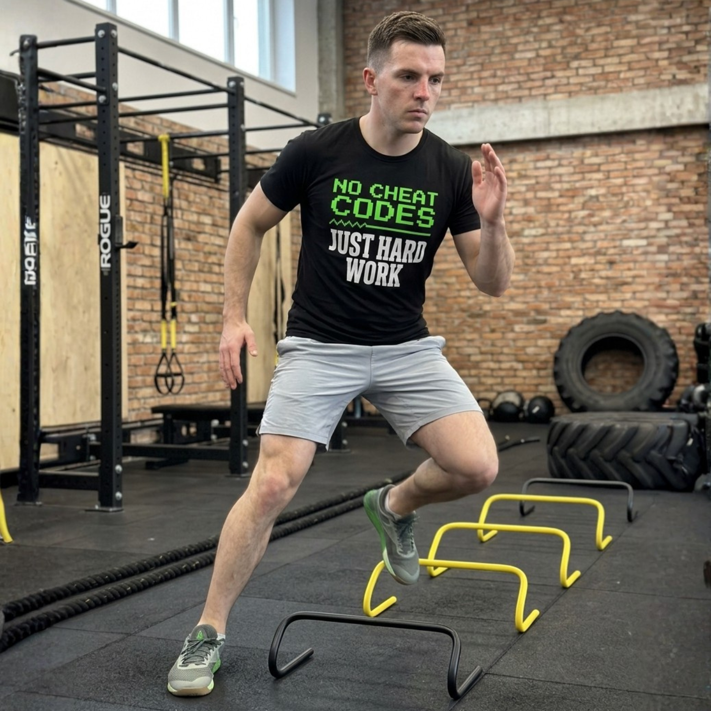 No Cheat Codes Just Hard Work T-Shirt