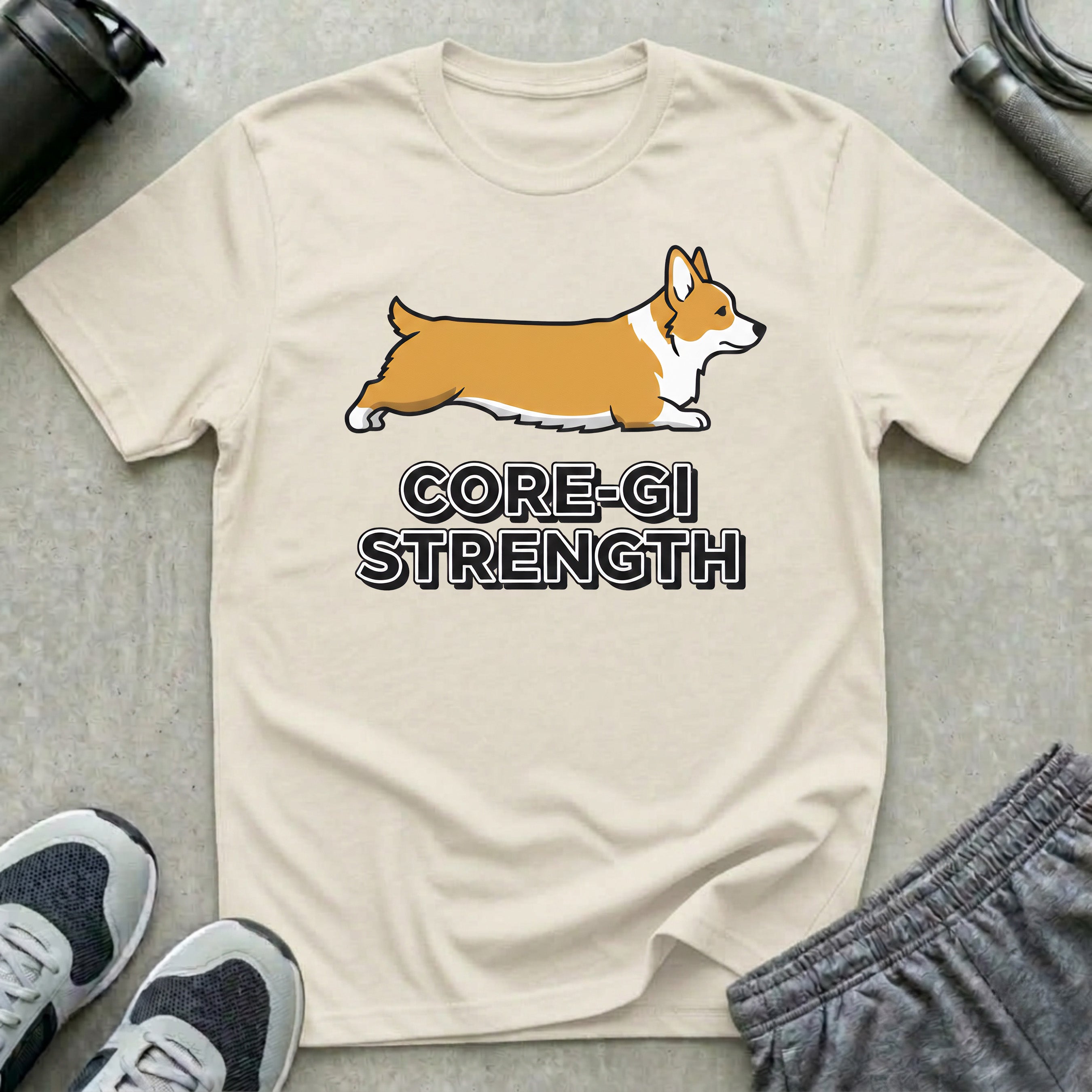 Corgi Strength T-Shirt