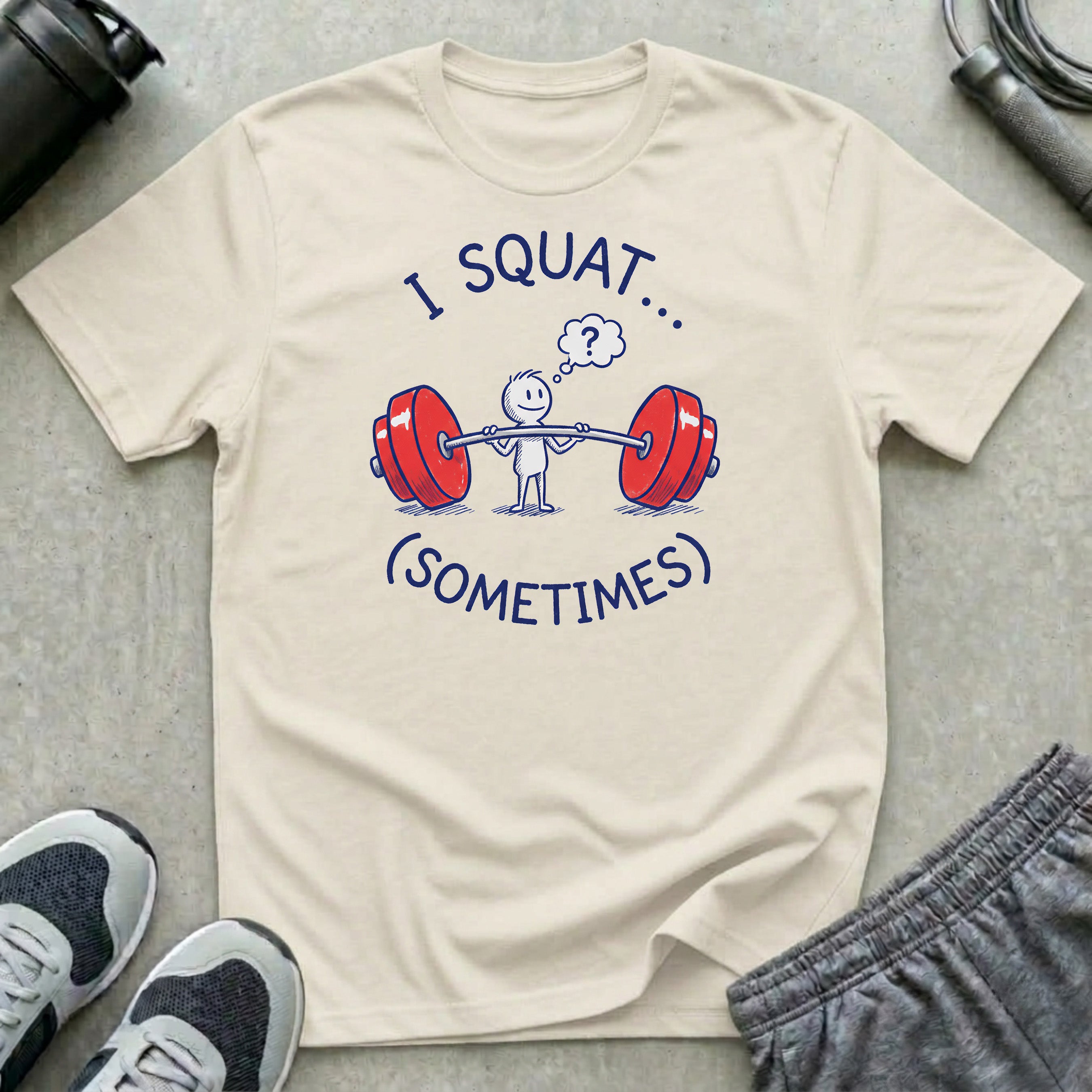 I Squat Sometimes T-Shirt