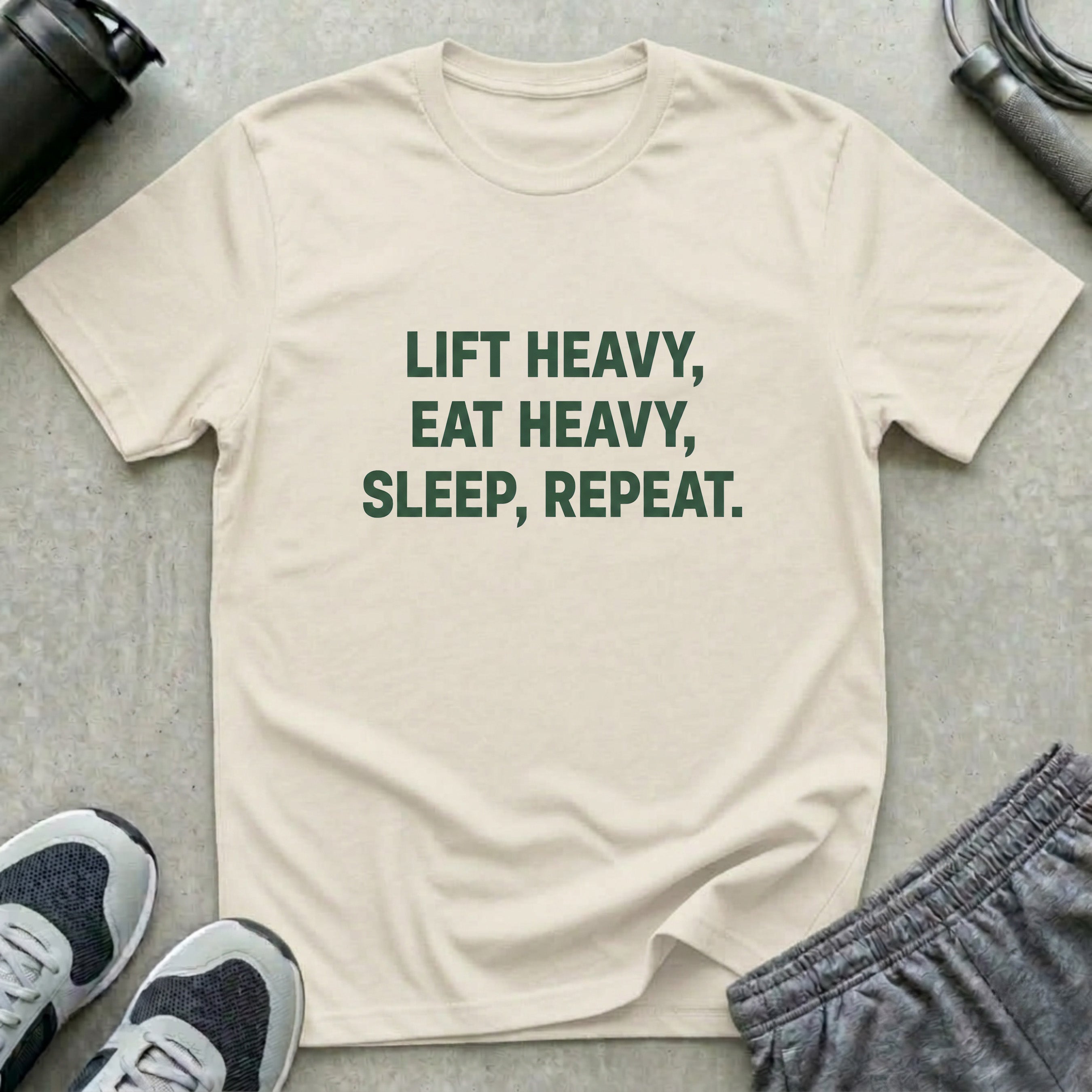Lift Heavy Repeat T-Shirt