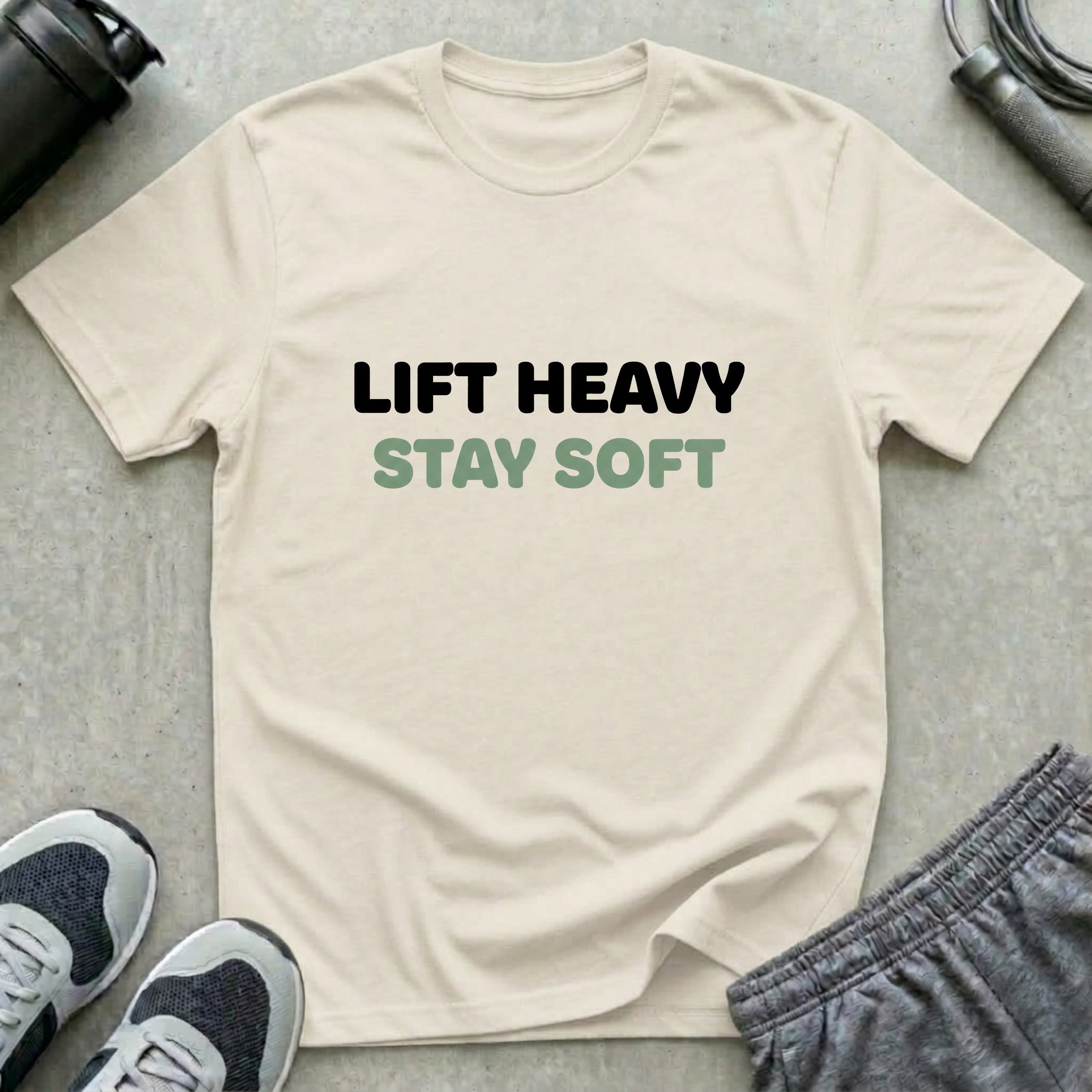 Lift Heavy Stay Soft T-Shirt