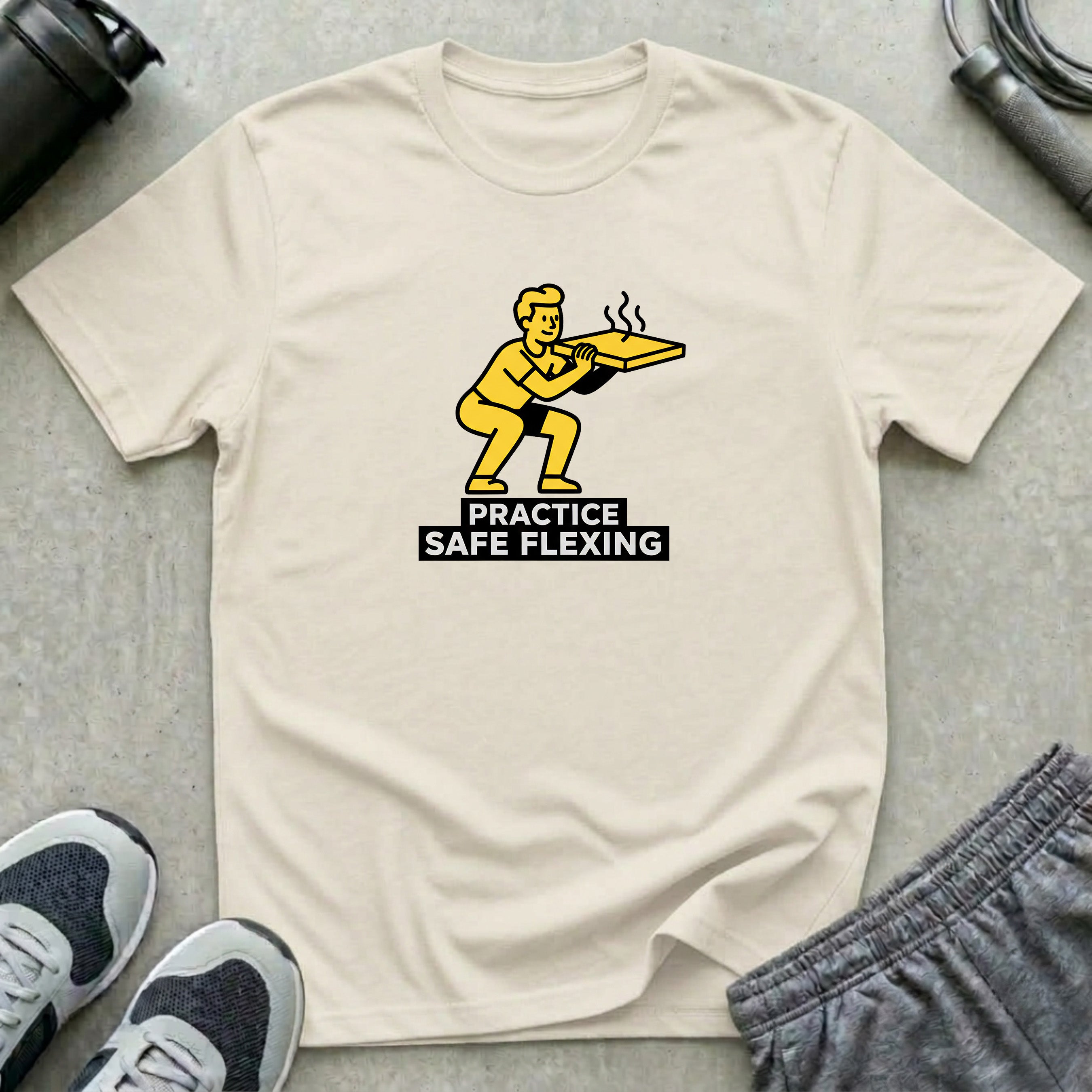 Practice Safe Flexing T-Shirt