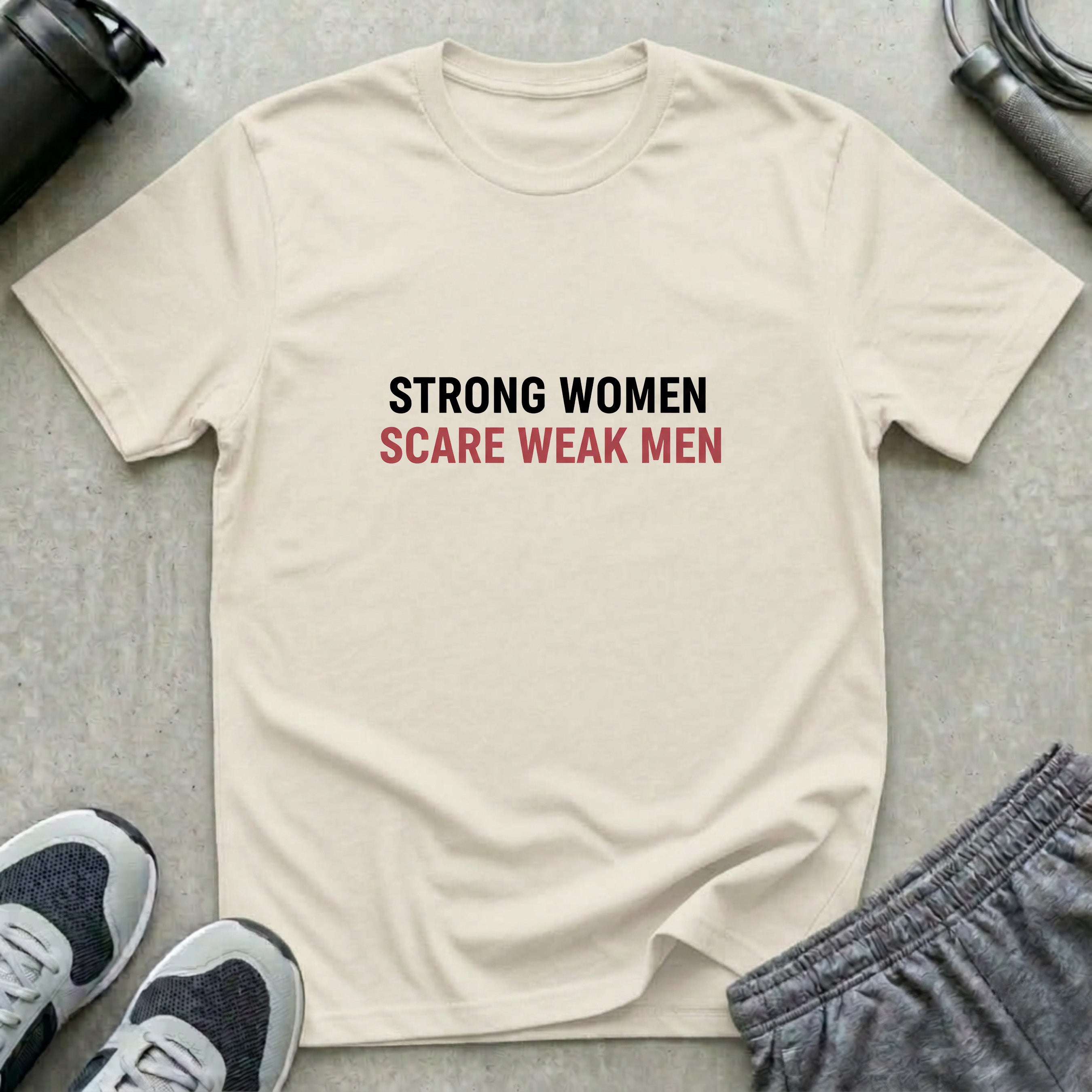Strong Women Weak Men T-Shirt