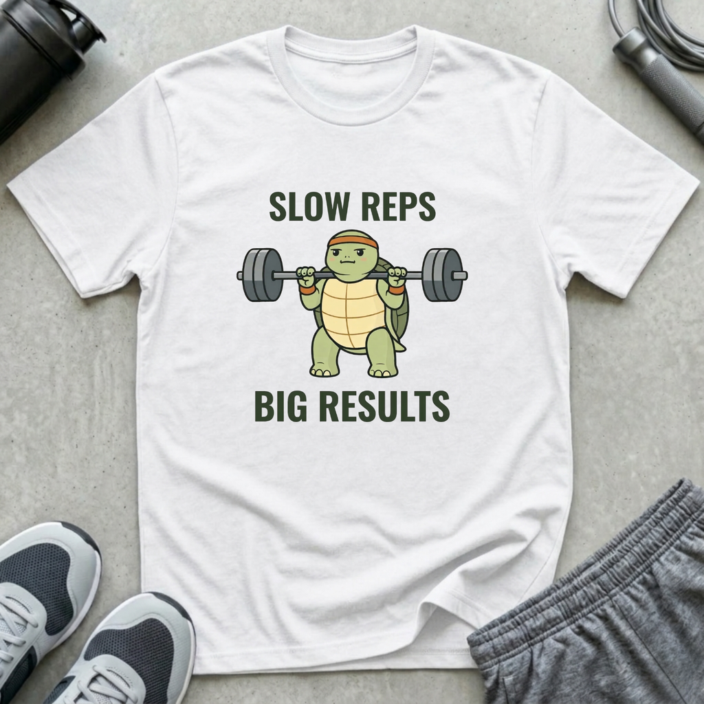 Slow Reps Big Result T-Shirt