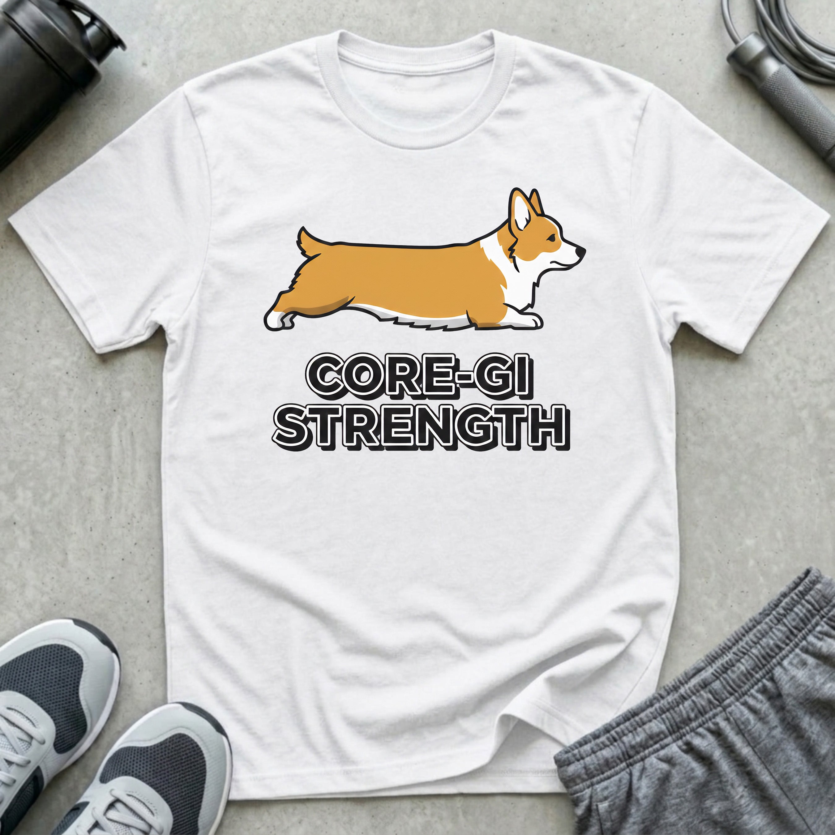 Corgi Strength T-Shirt
