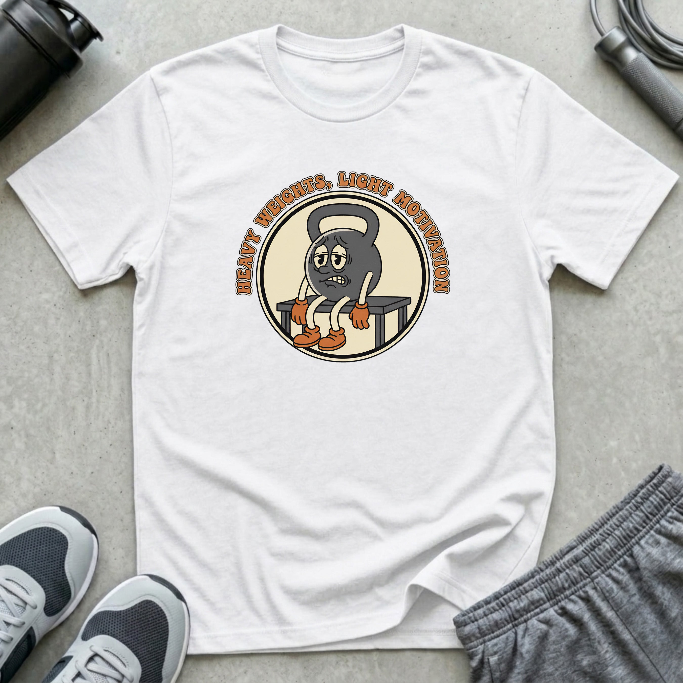 Heavy Weights, Light Motivation T-Shirt