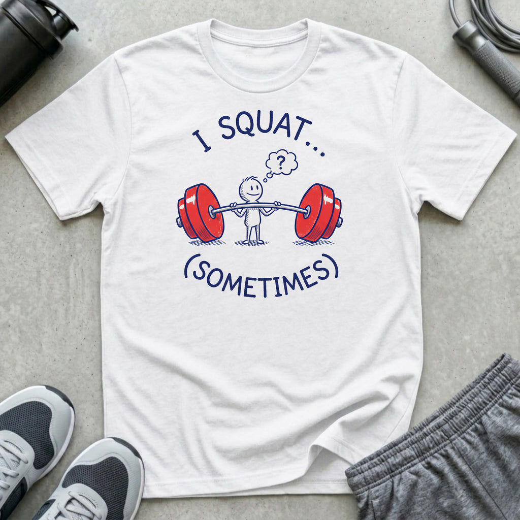 I Squat Sometimes T-Shirt