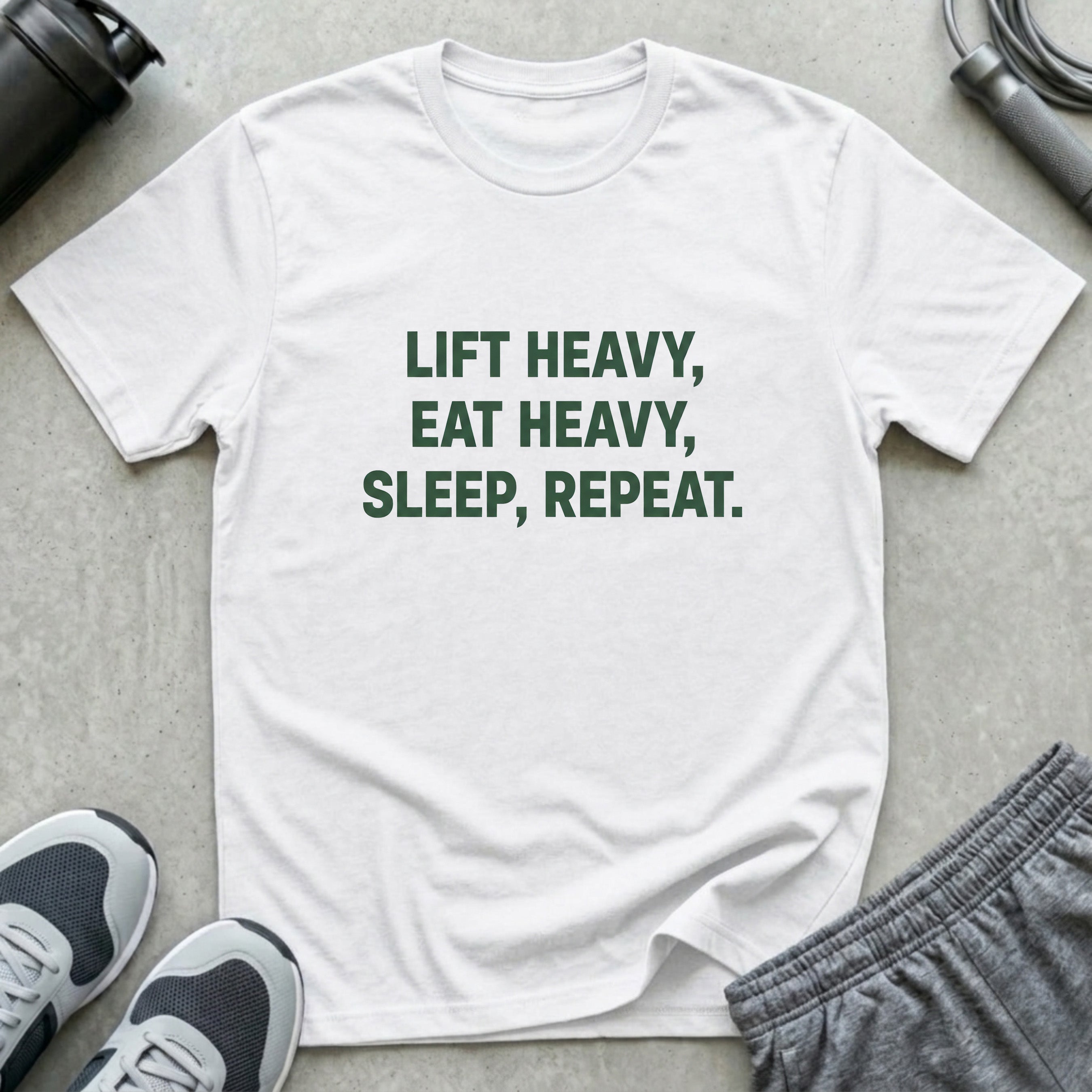 Lift Heavy Repeat T-Shirt