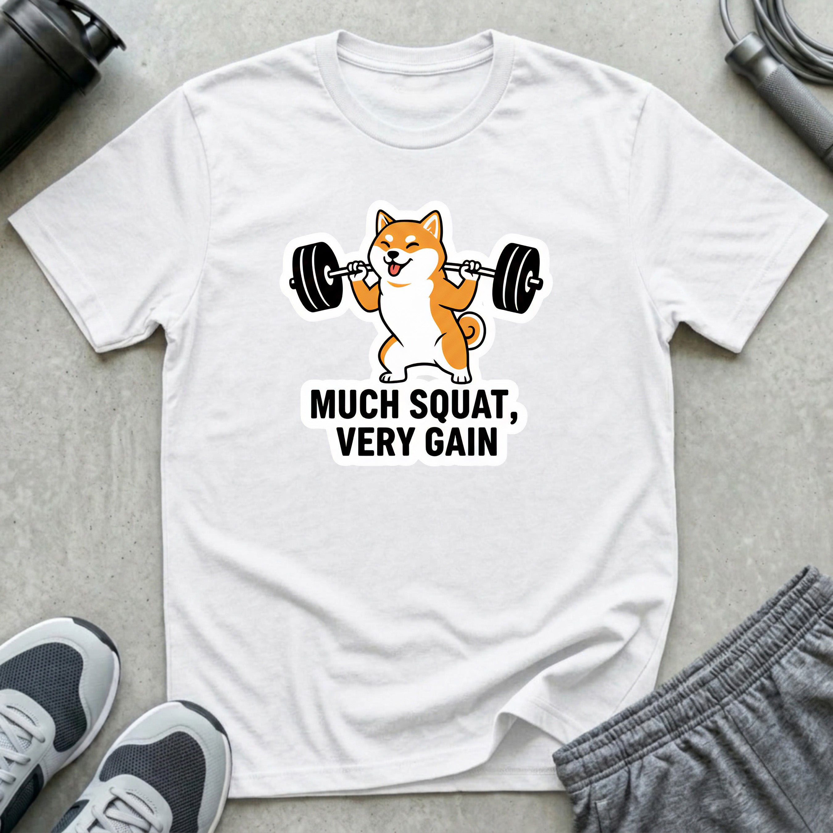 Much Squat, Very Gain T-Shirt