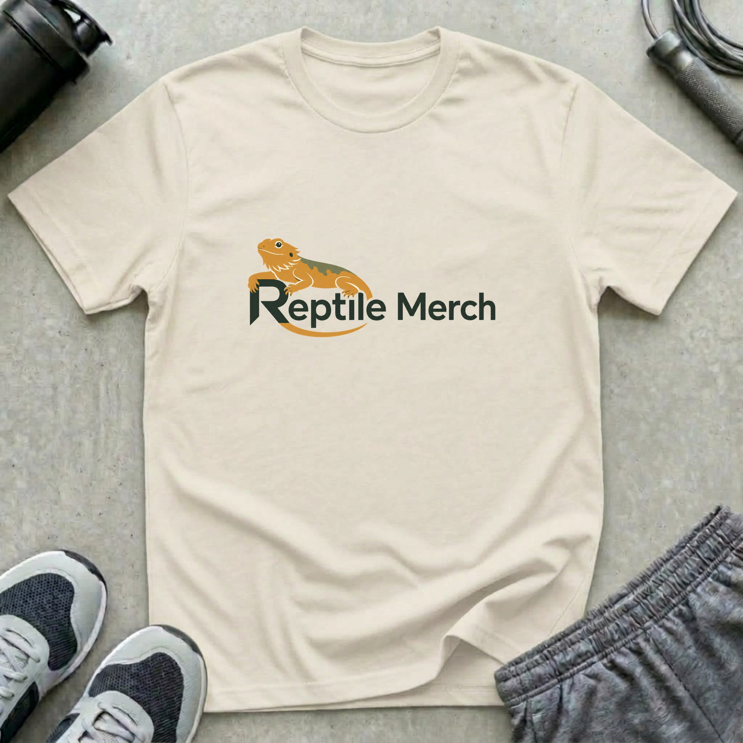 Reptile Merch Logo Standard - Natural