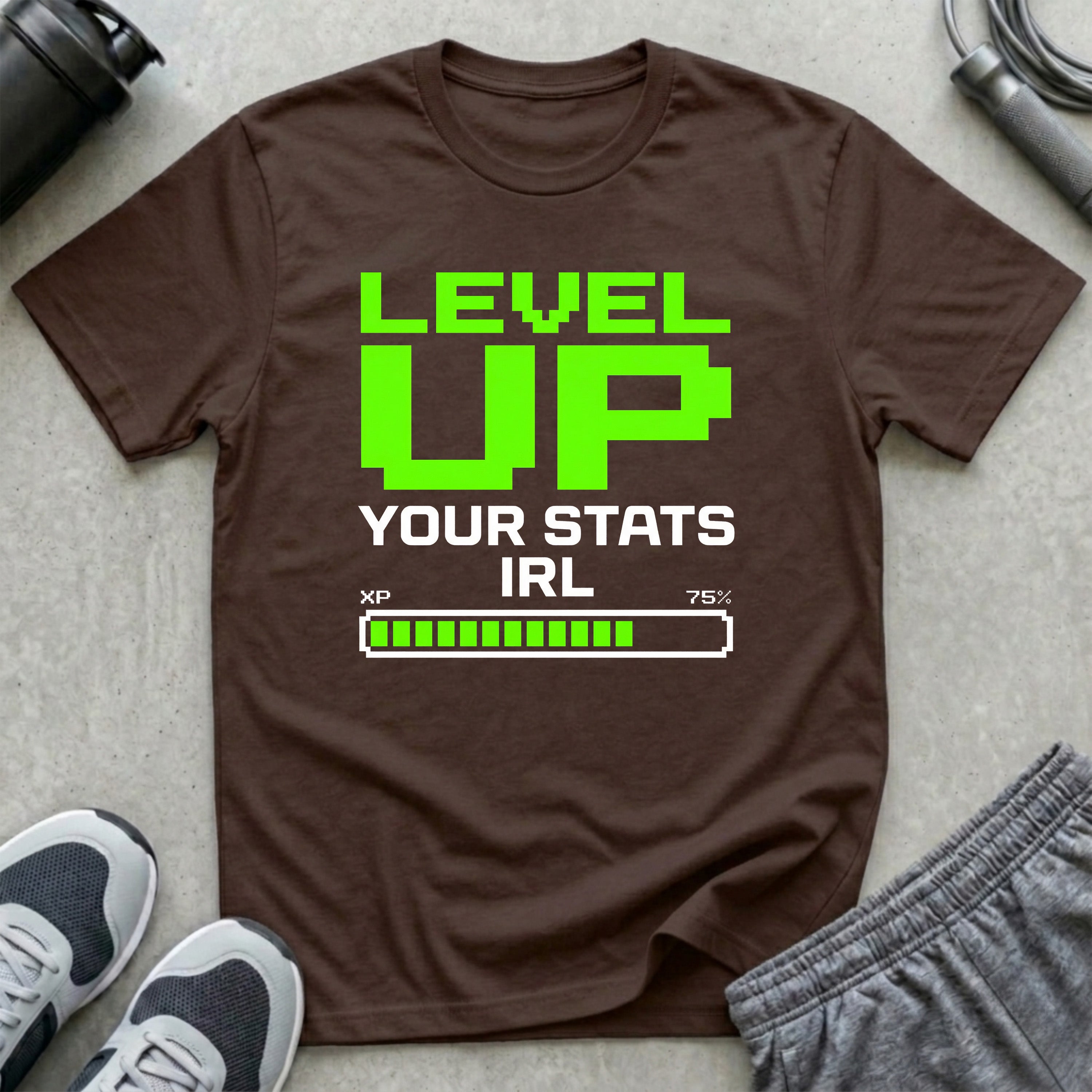 Level Up Your Stats IRL T-Shirt