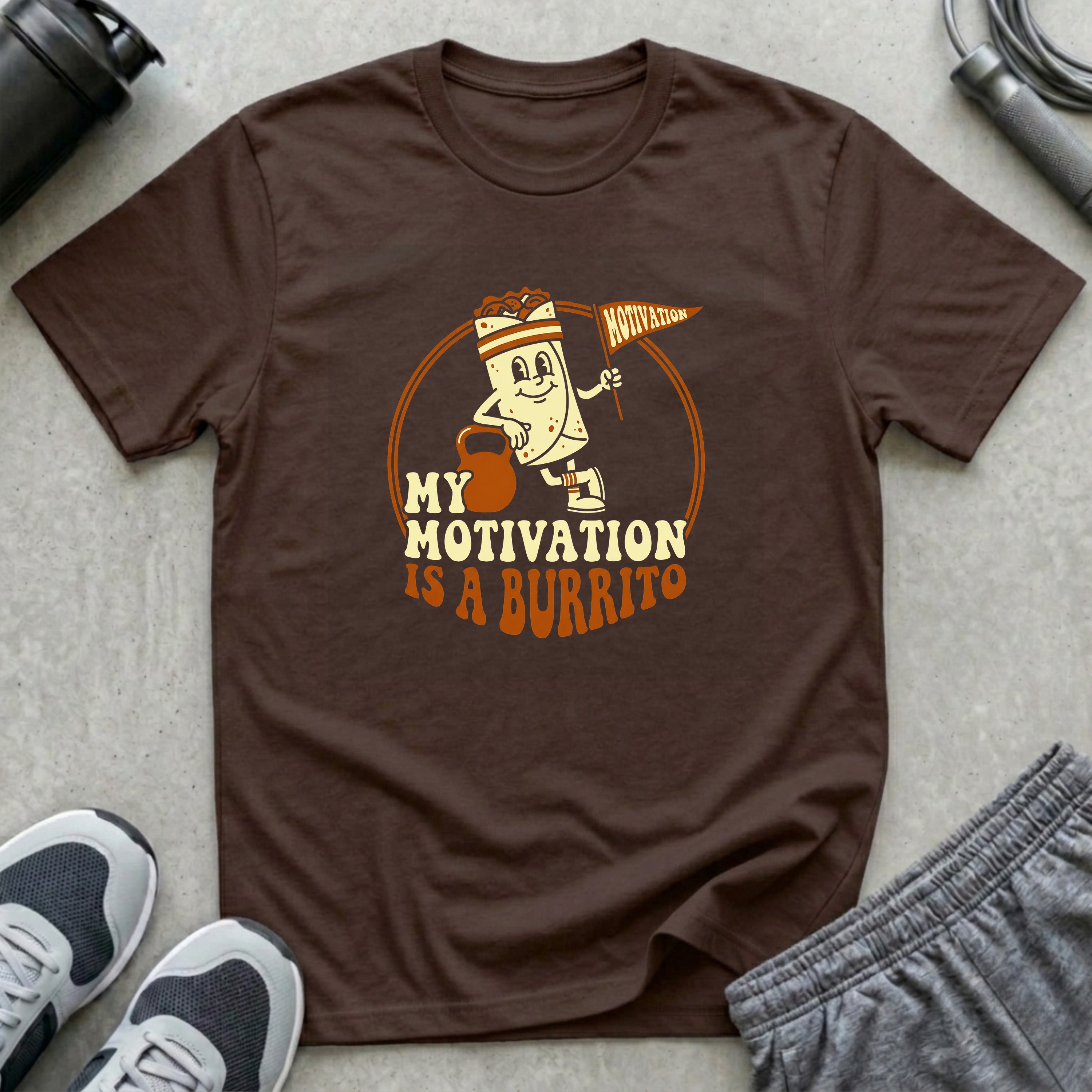 My Motivation is a Burrito T-Shirt