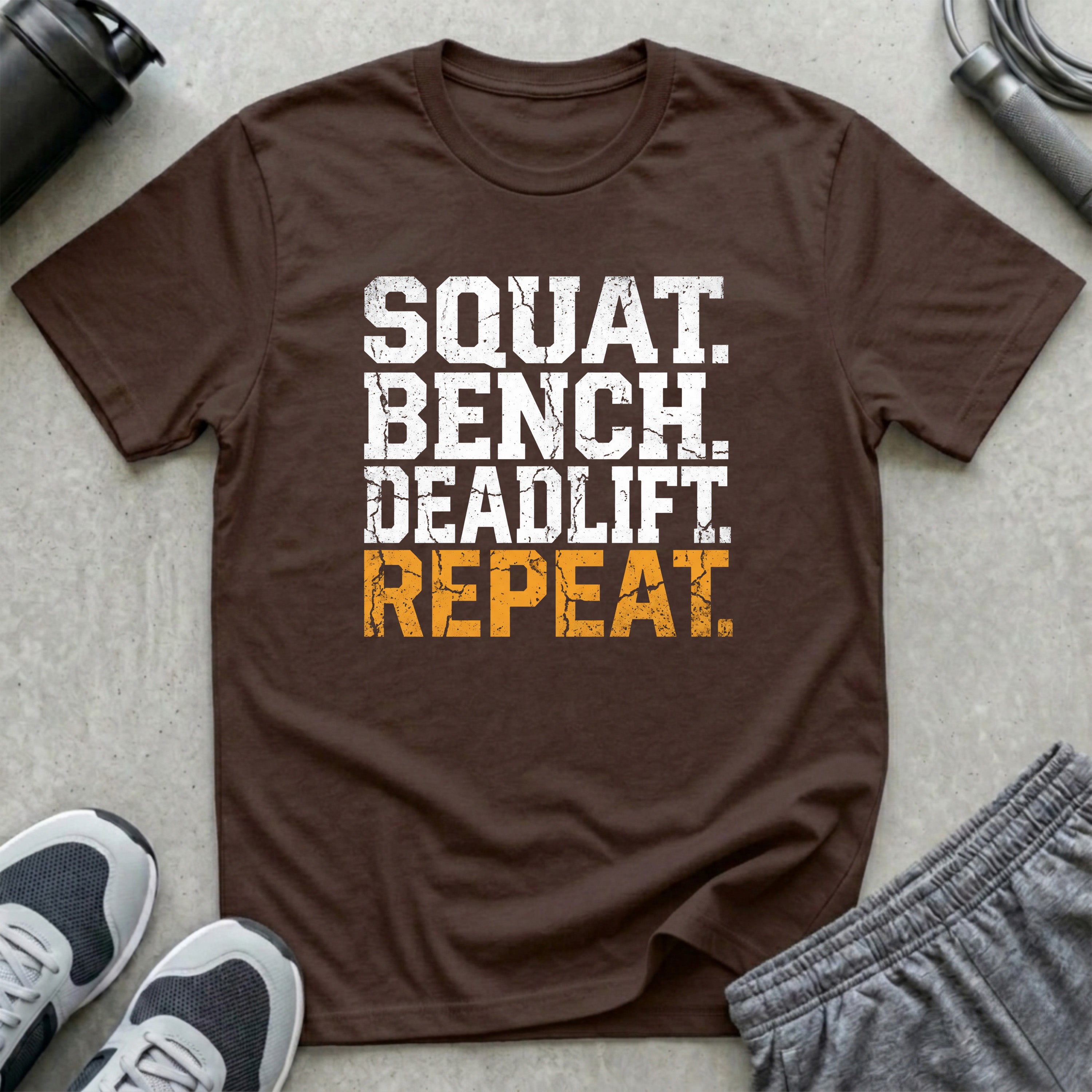 Squat. Bench. Deadlift. Repeat. T-Shirt