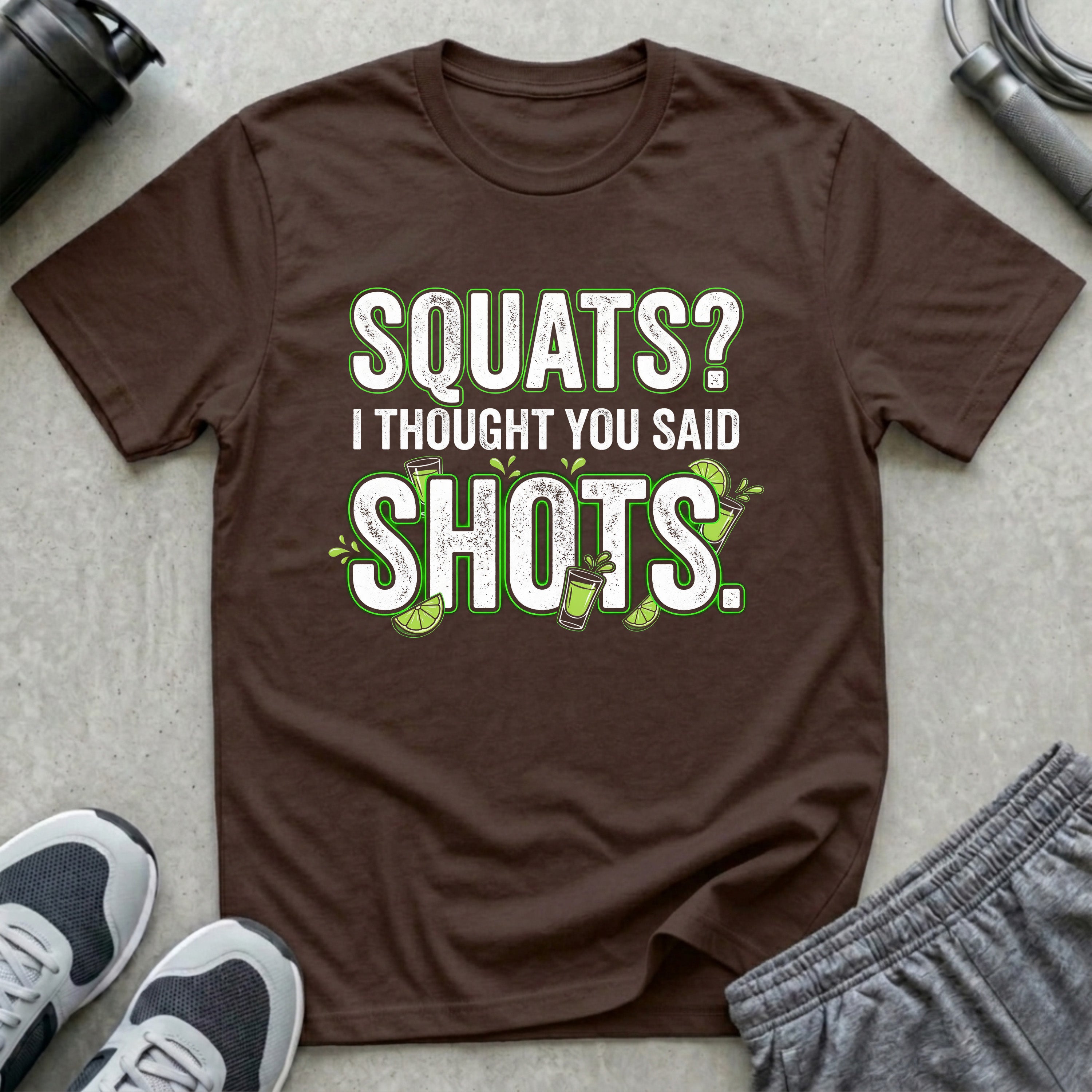 Squats? I Thought You Said Shots T-Shirt