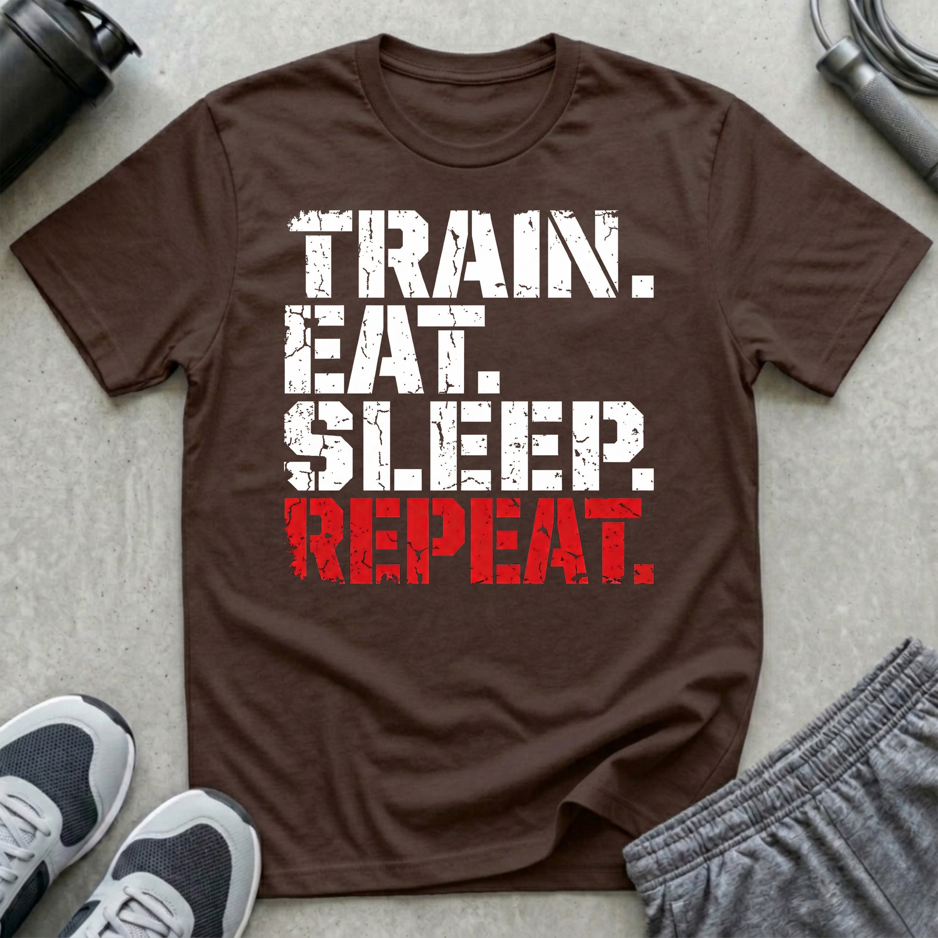TRAIN. EAT. SLEEP. REPEAT. T-Shirt
