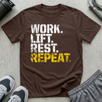 Work. Lift. Rest. Repeat. T-Shirt